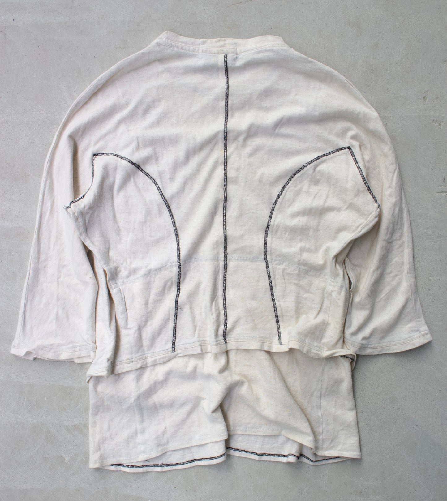 Christopher Nemeth Late 90s Contrast Raglan Shirt