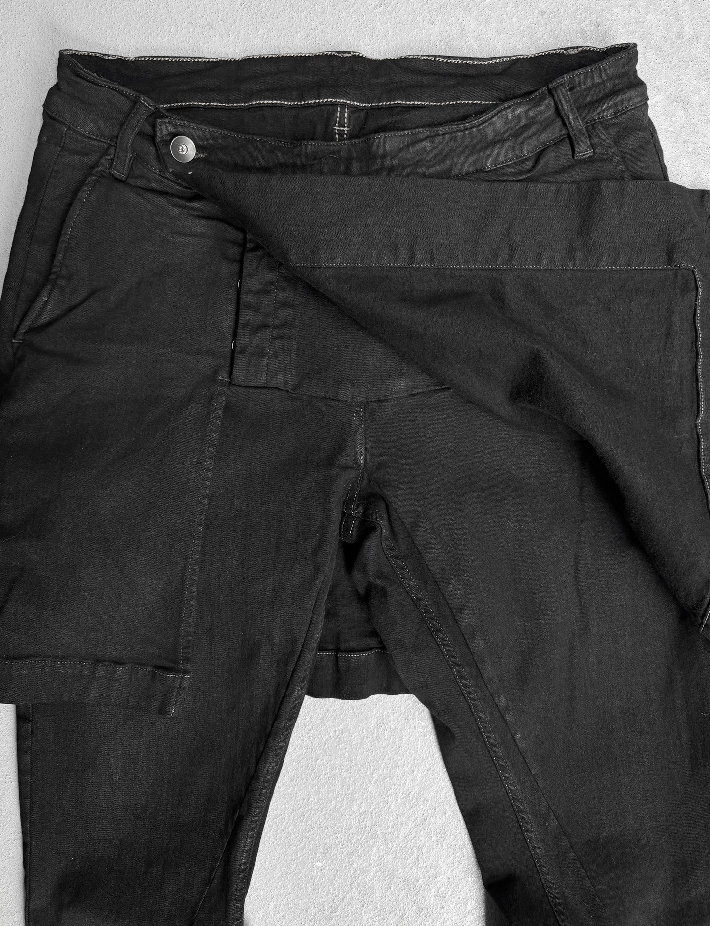 Rick Owens DRKSHDW AW16 “MASTODON” Gladiator Kilt Layer Denim