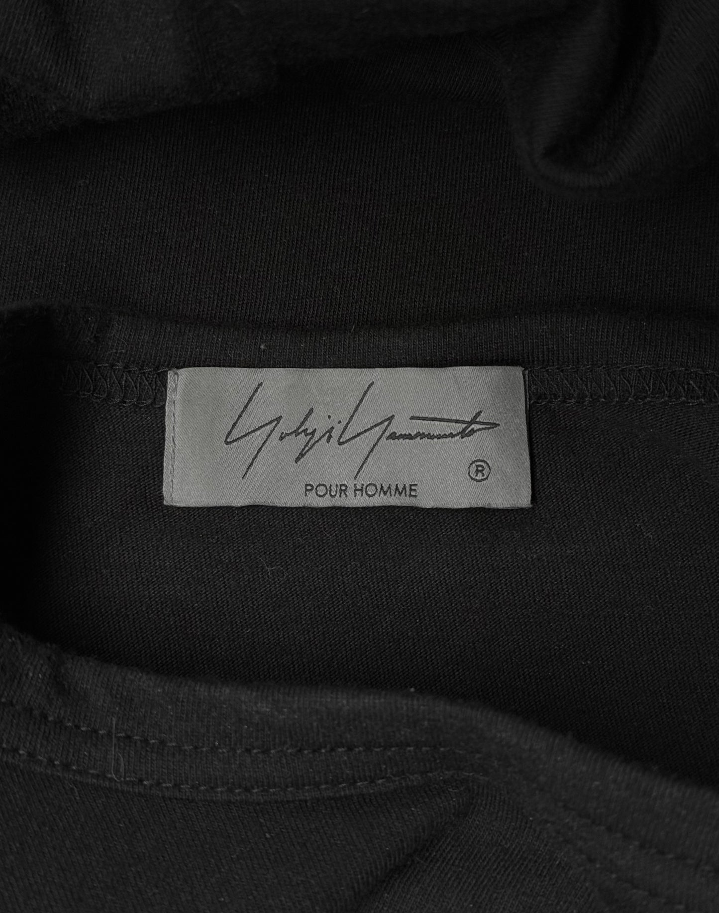 Yohji Yamamoto POUR HOMME AW22 Pigment Paper Graphic T-shirt