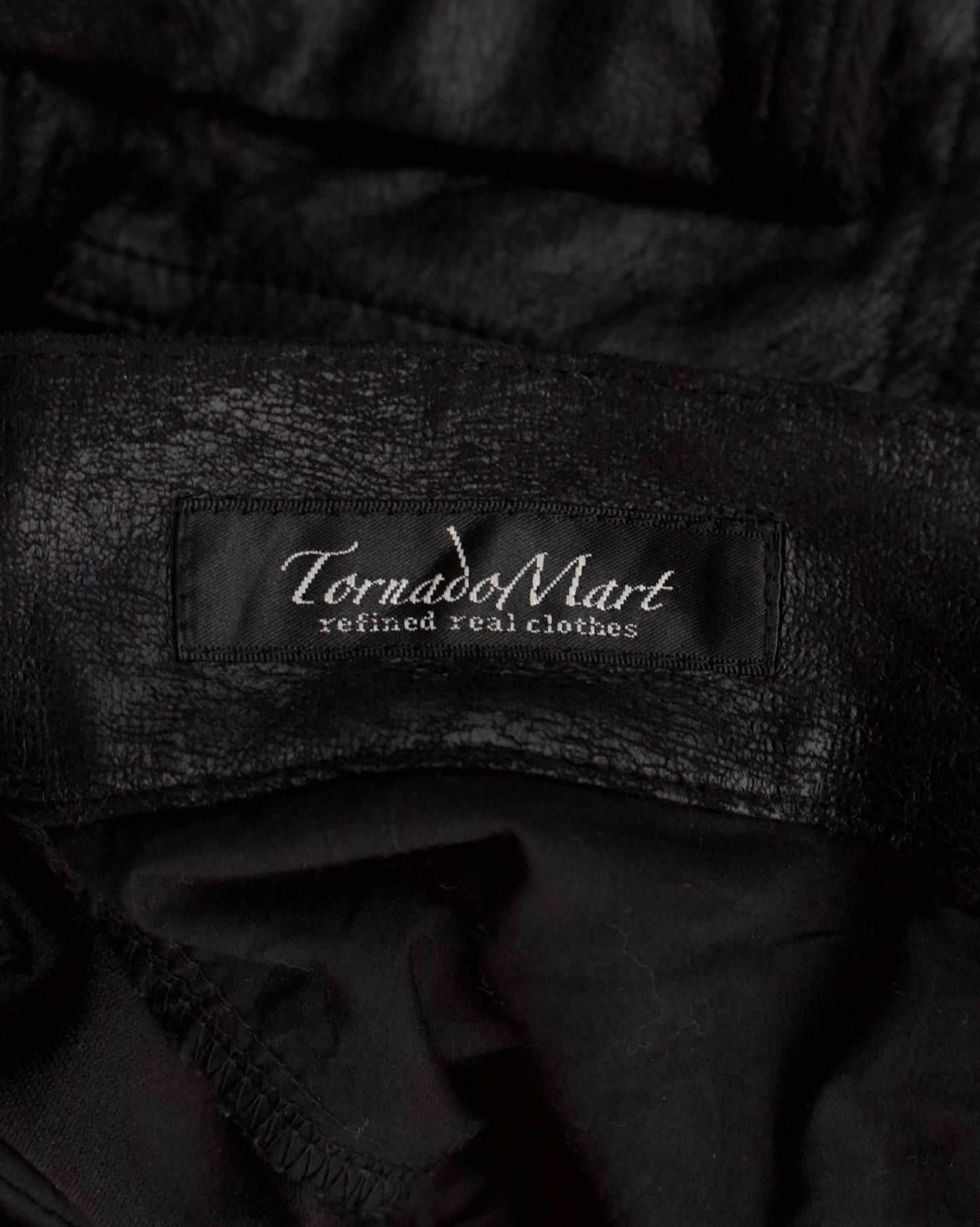 Tornado Mart 00s Waxed Cargo Capris