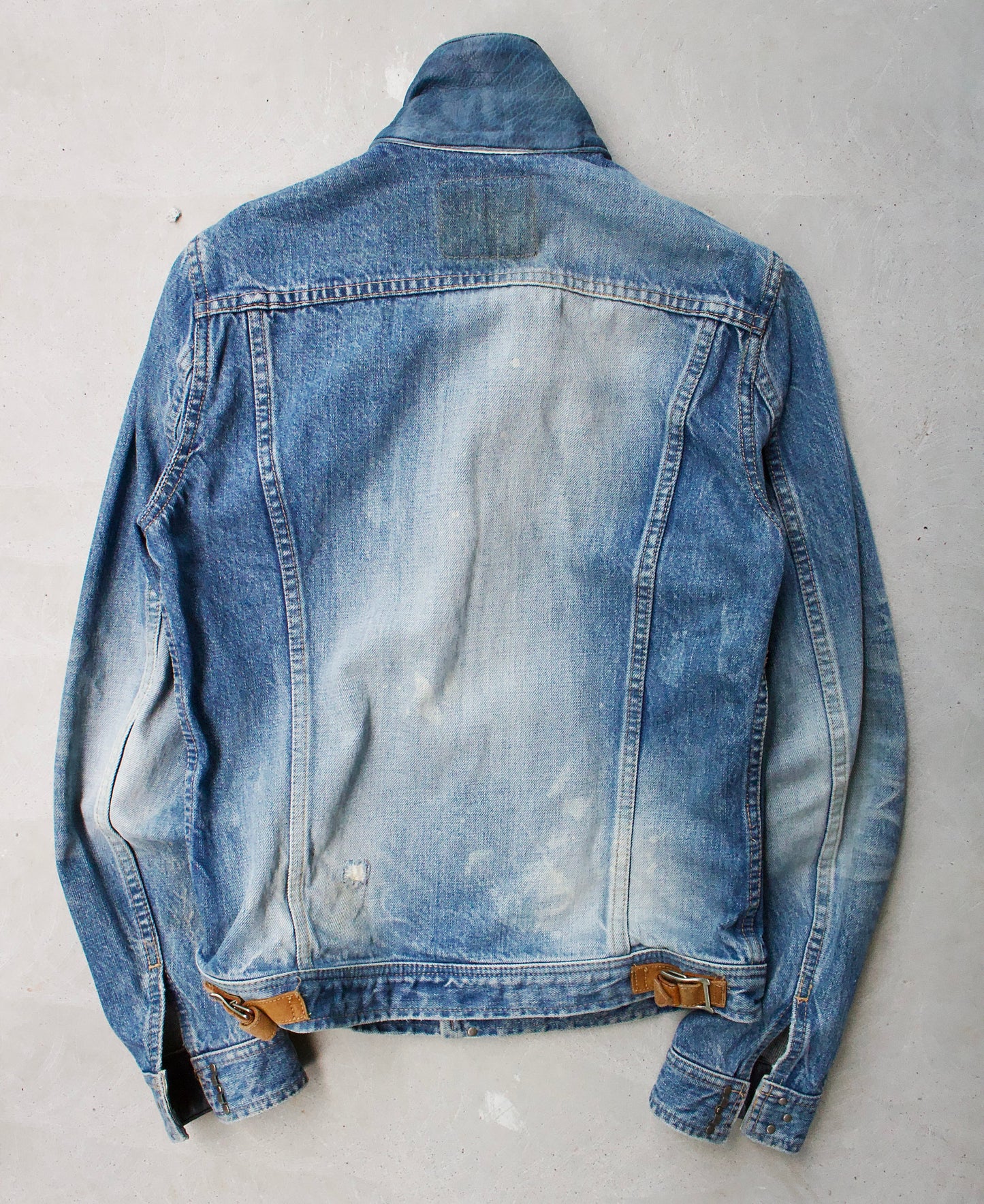 Isamu Katayama “BACKLASH” SS11 Crush Denim Jacket