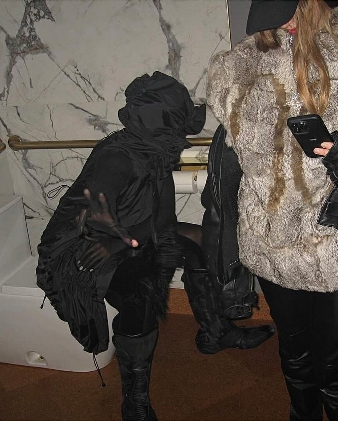 COMME des GARÇONS HOMME PLUS AW23 Oversized Faux Fur Shorts