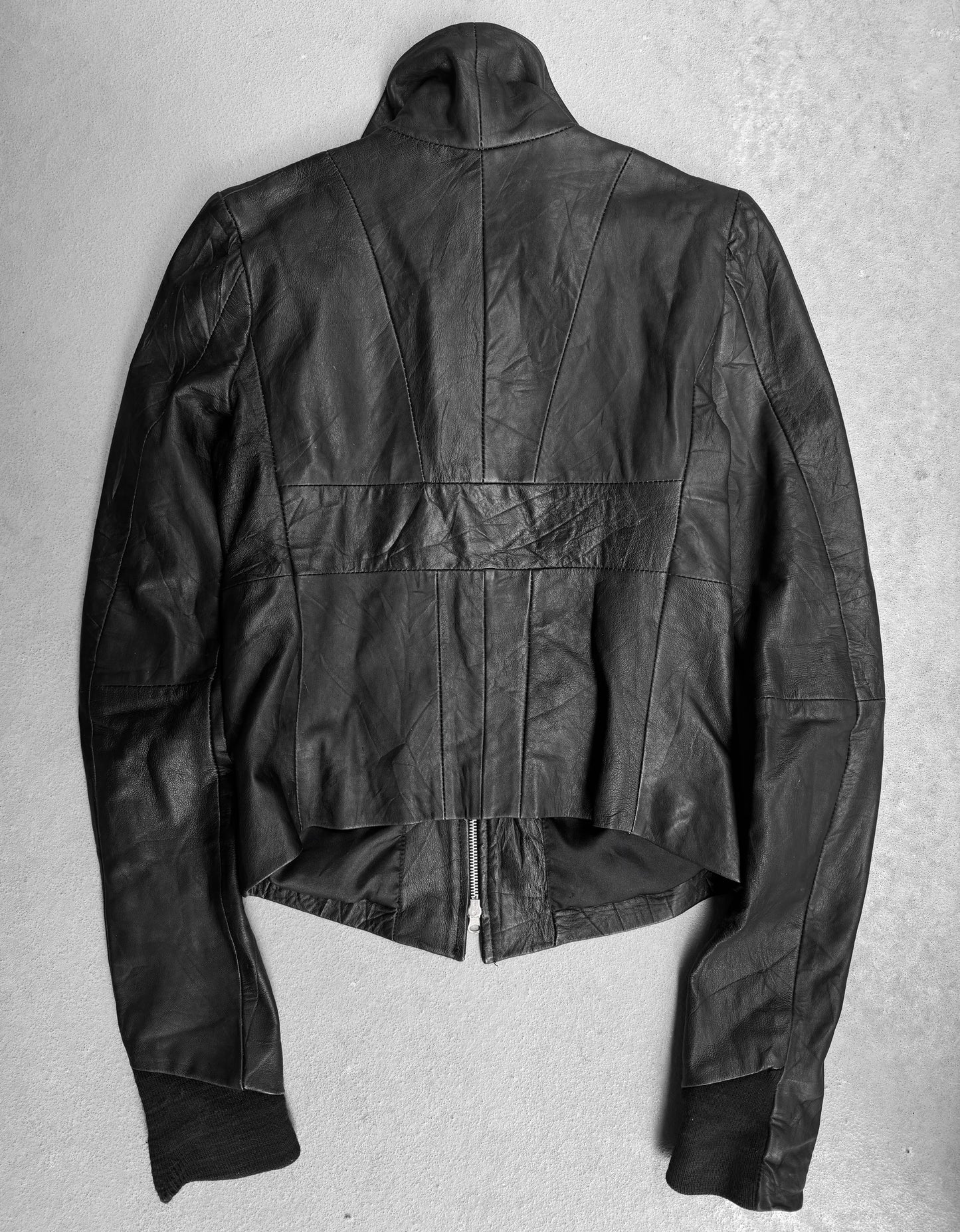 EKAM Early 00s Lambskin Leather Rider Jacket