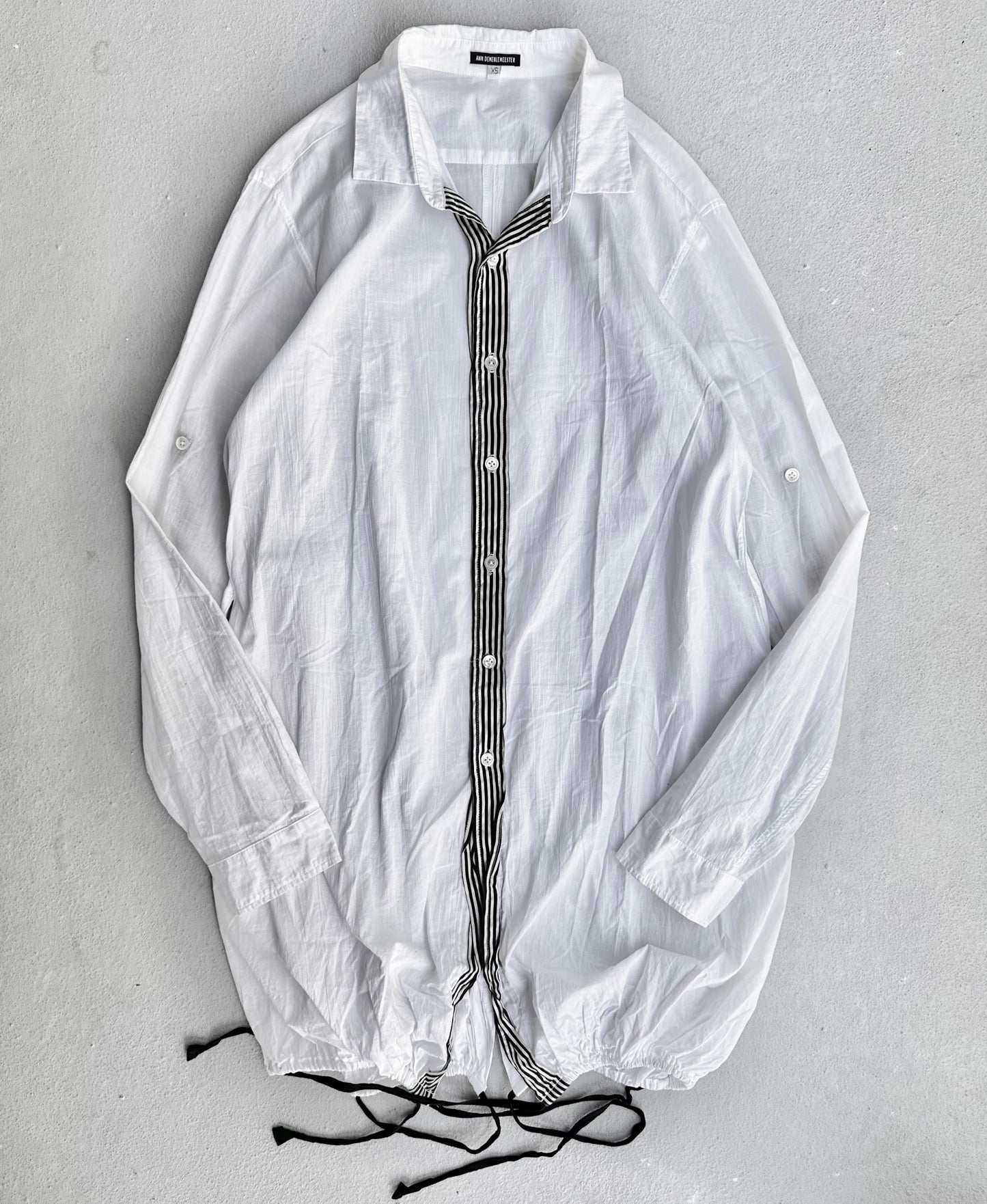 Ann Demeulemeester Early 00s Stripe Shirts