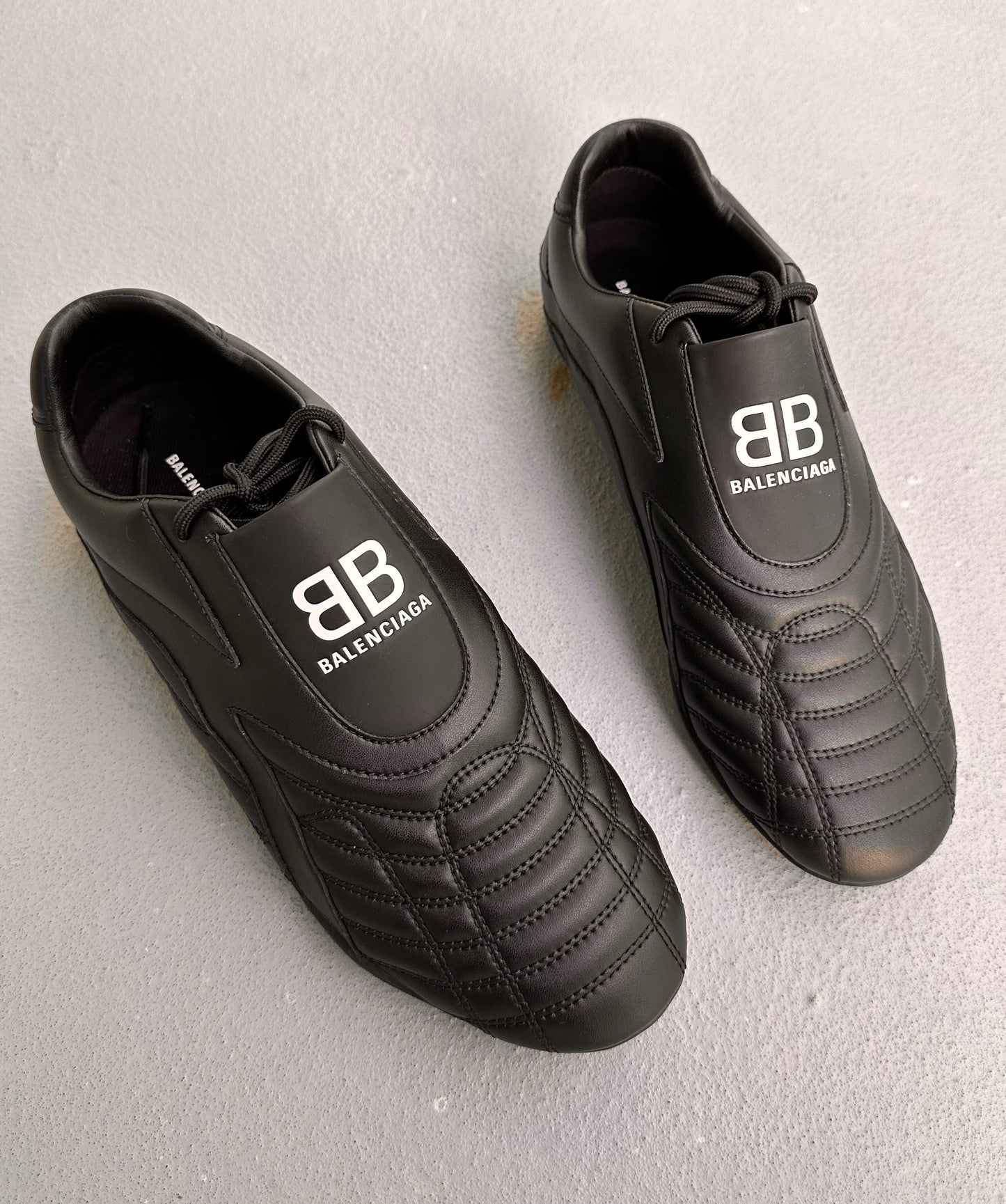 BALENCIAGA AW20 “Zen” Leather Sneakers