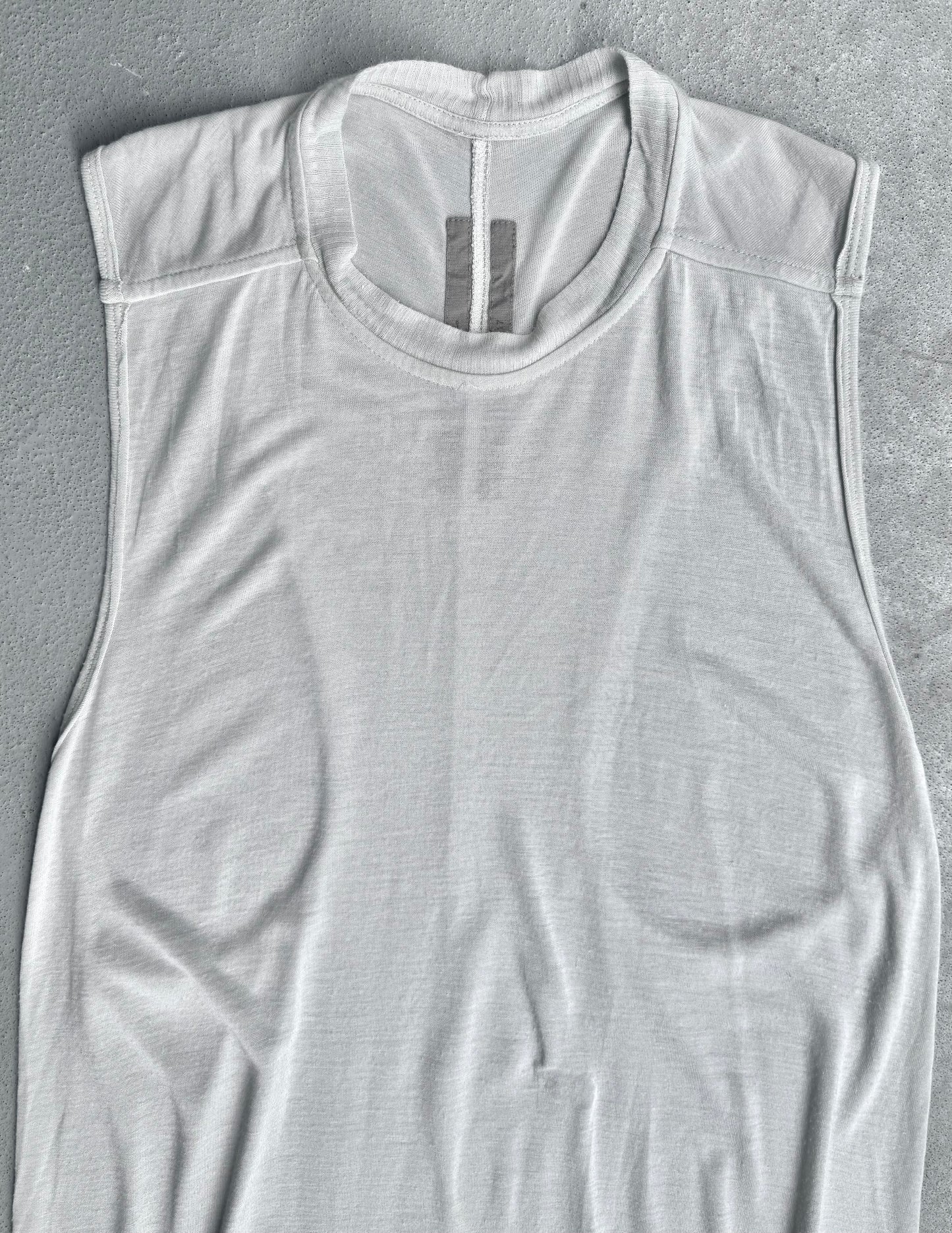 Rick Owens SS17 “WALRUS” Off-white Racer Tank Top