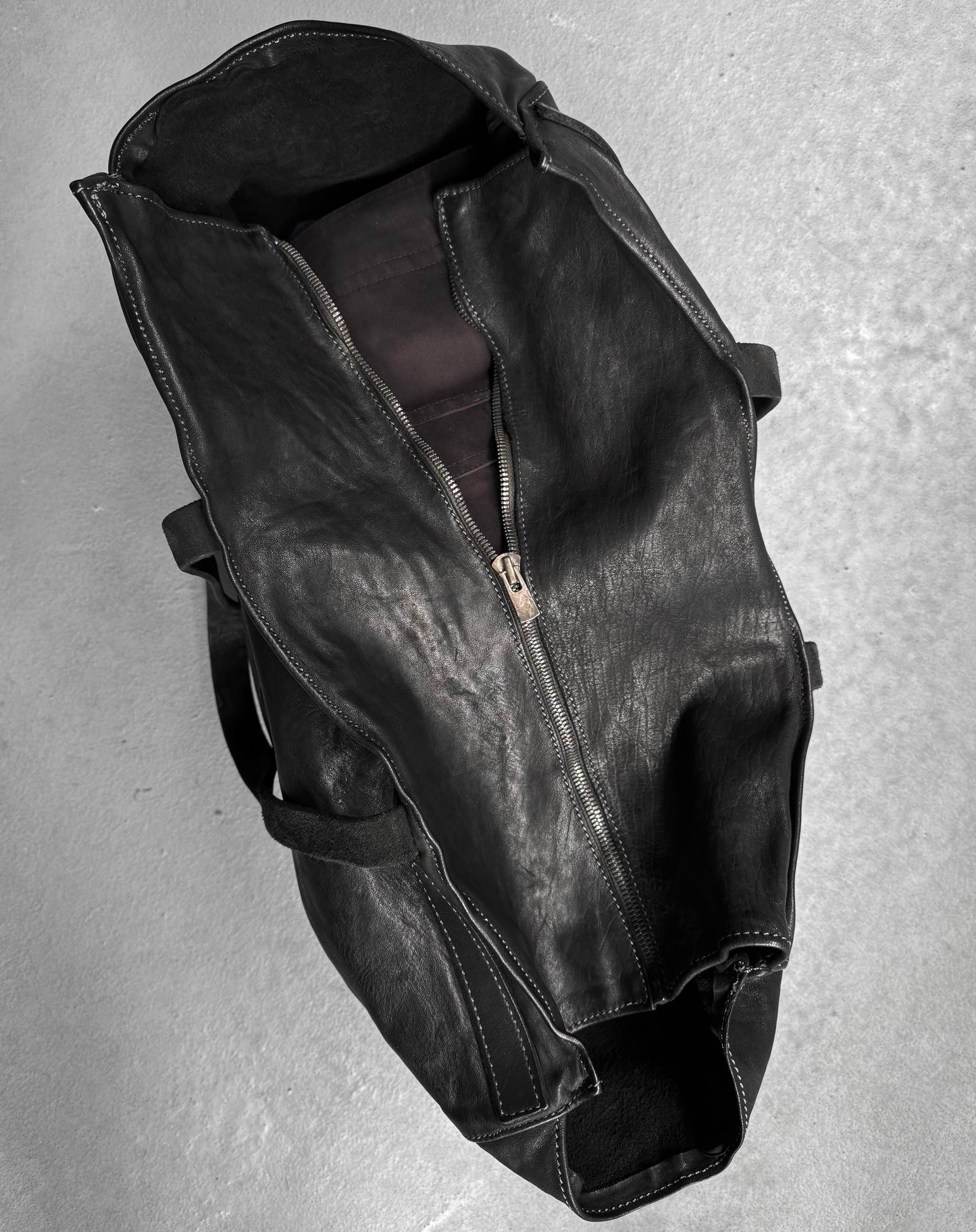 GUIDI Early 2010’s Soft Full-grain Horse Leather Duffle Bag