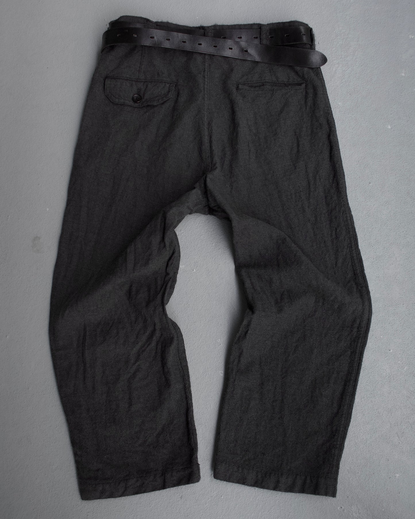 COMME des GARÇONS HOMME AW10 Wool Bootcut Pants