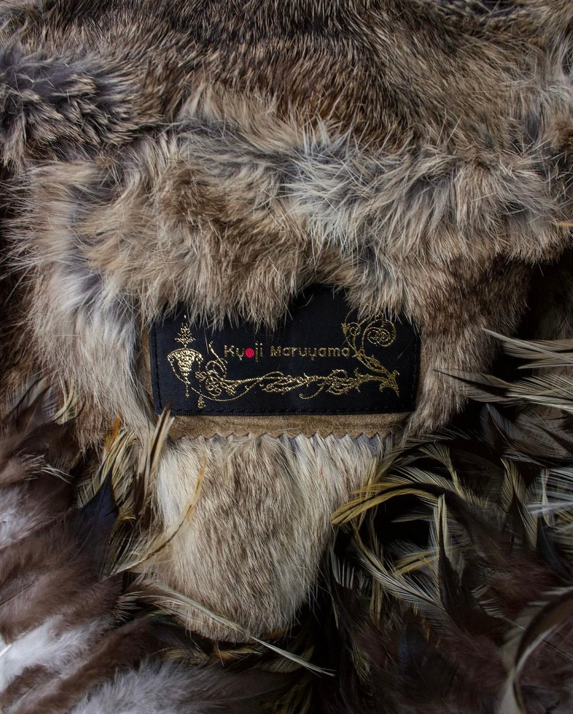 Kyoji Maruyama AW08 Rabbit Fur Sheepskin Shearling Jacket