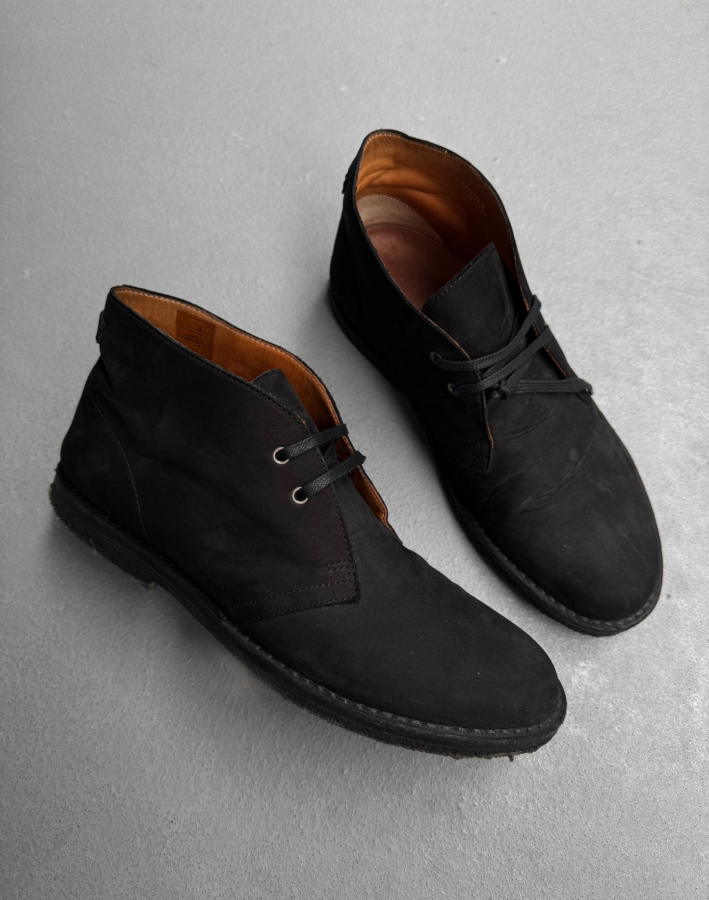 Saint Laurent SS15 Suede Low-top Chukka Crepe Boots