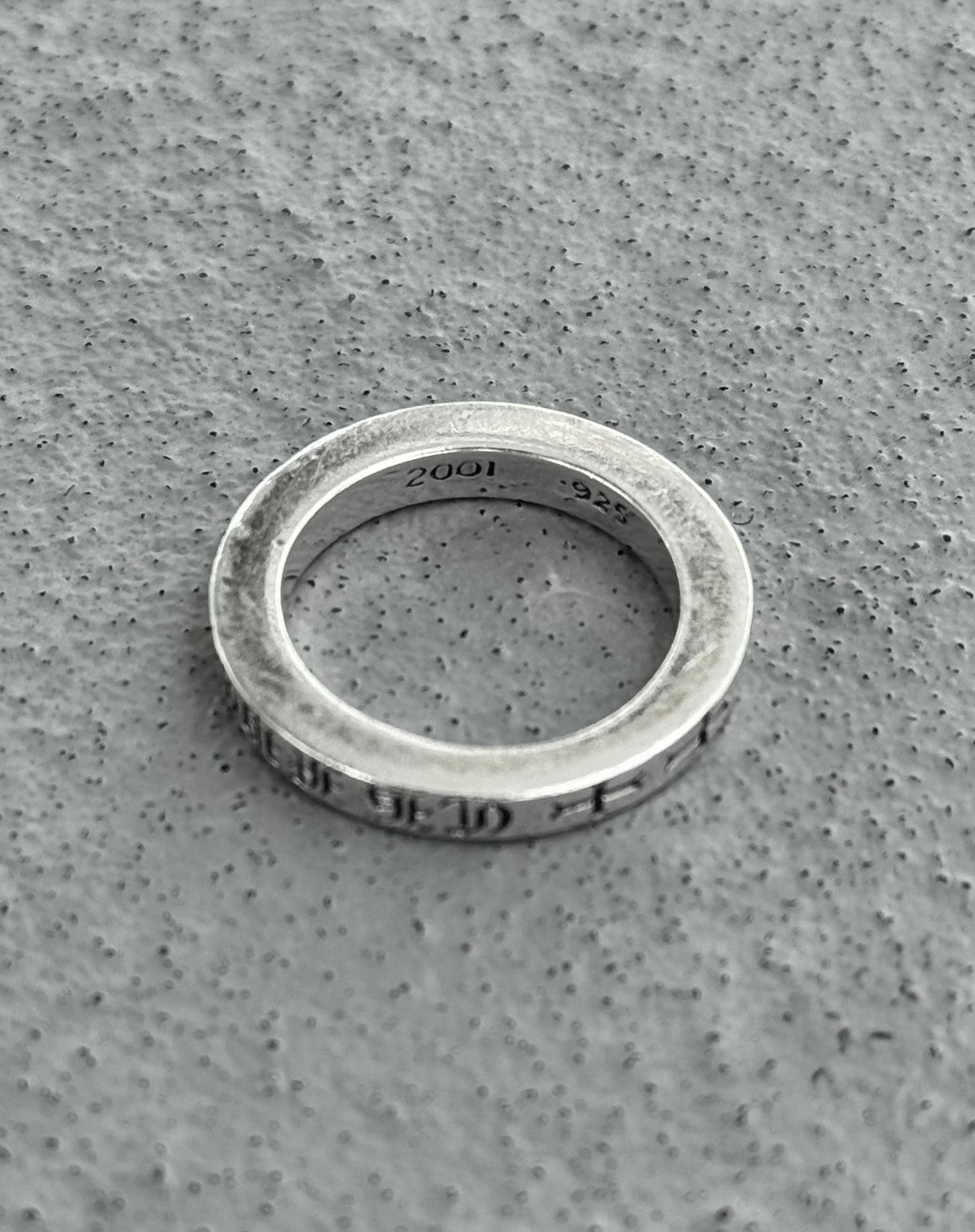Chrome Hearts 2001 3mm ‘Spacer’ Silver Ring