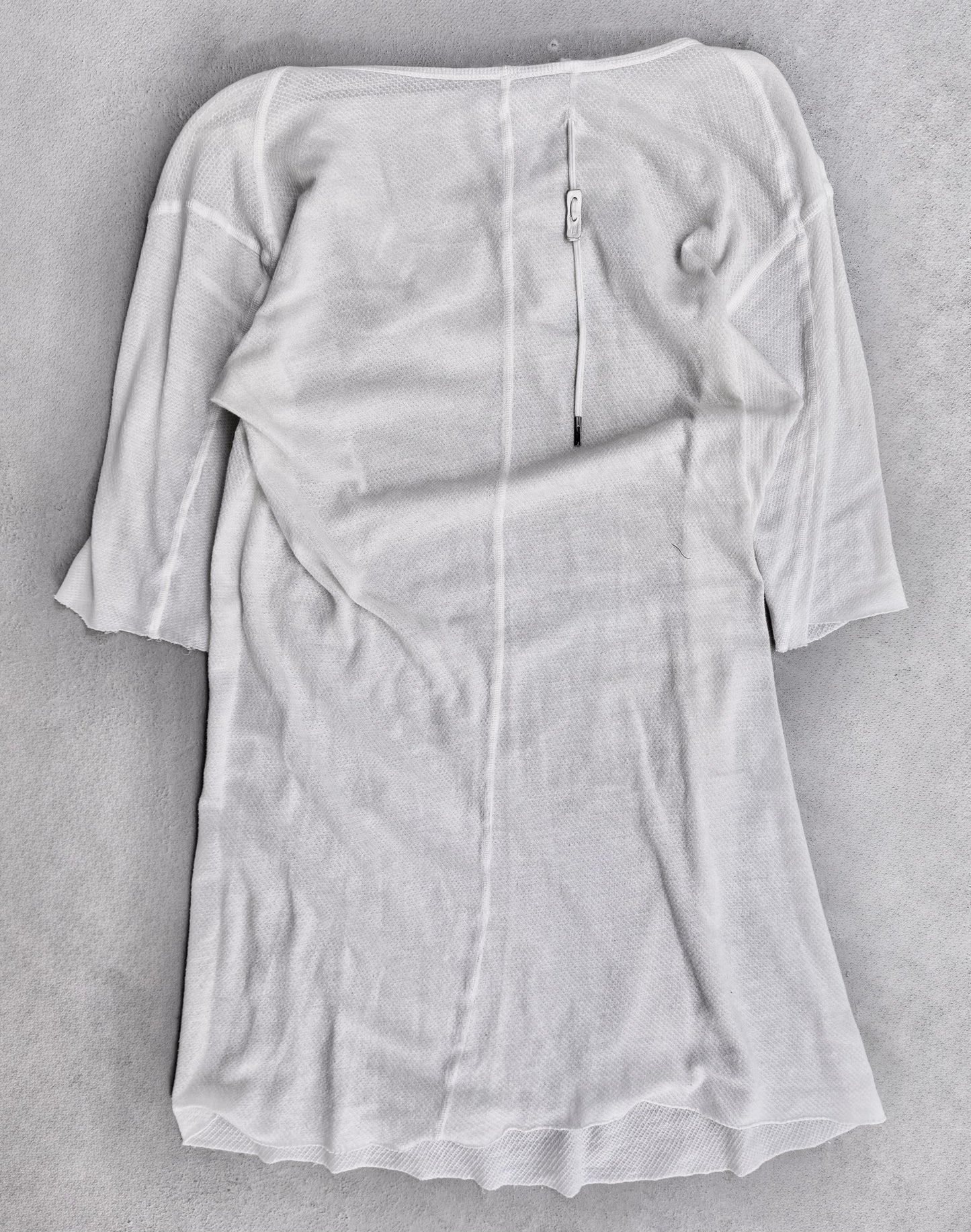 Boris Bidjan Saberi SS14 Asymmetrical Waffle Raglan Short-sleeve Shirt