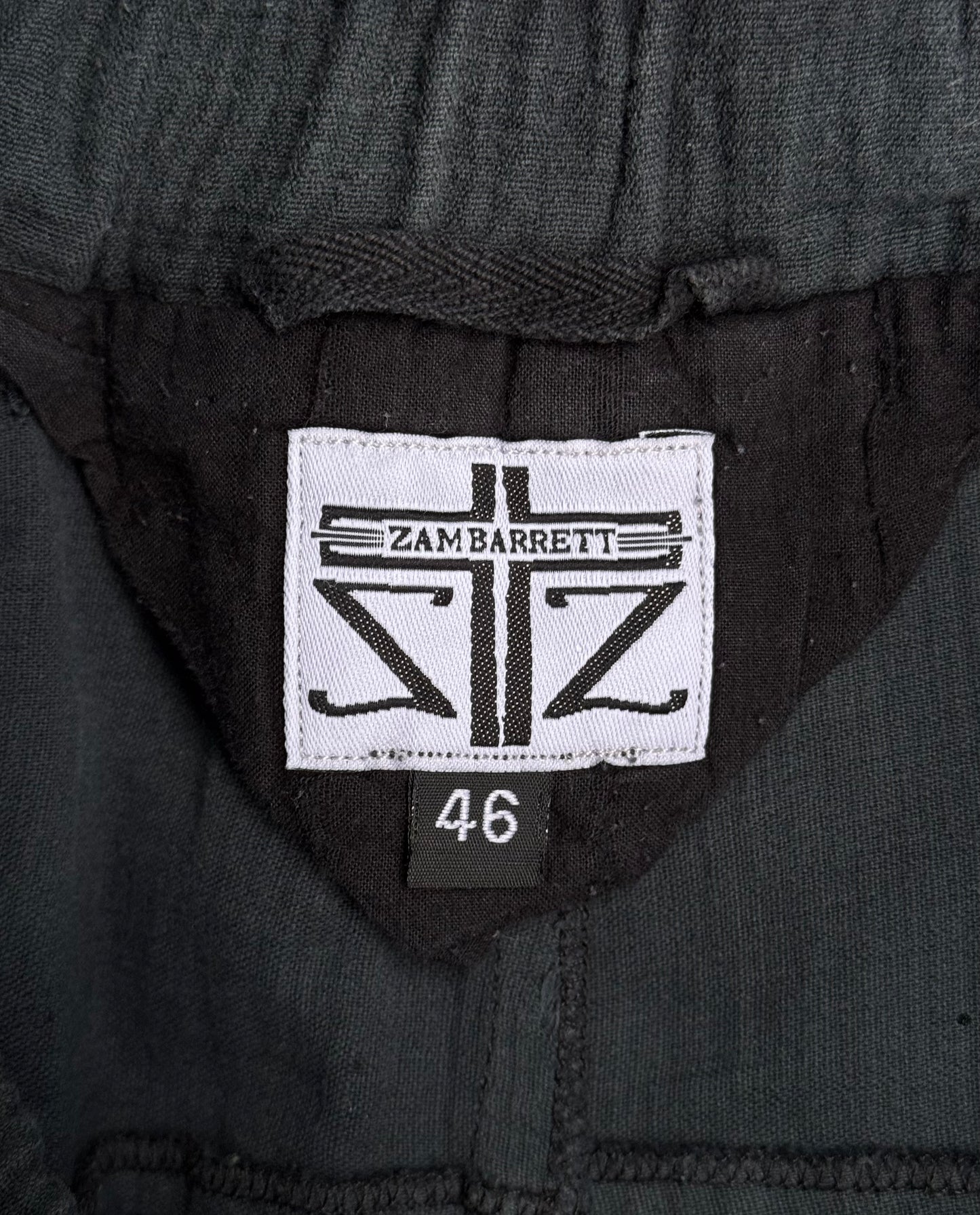 ZAM BARETT Early 00s Raw Cut Gauze Shorts