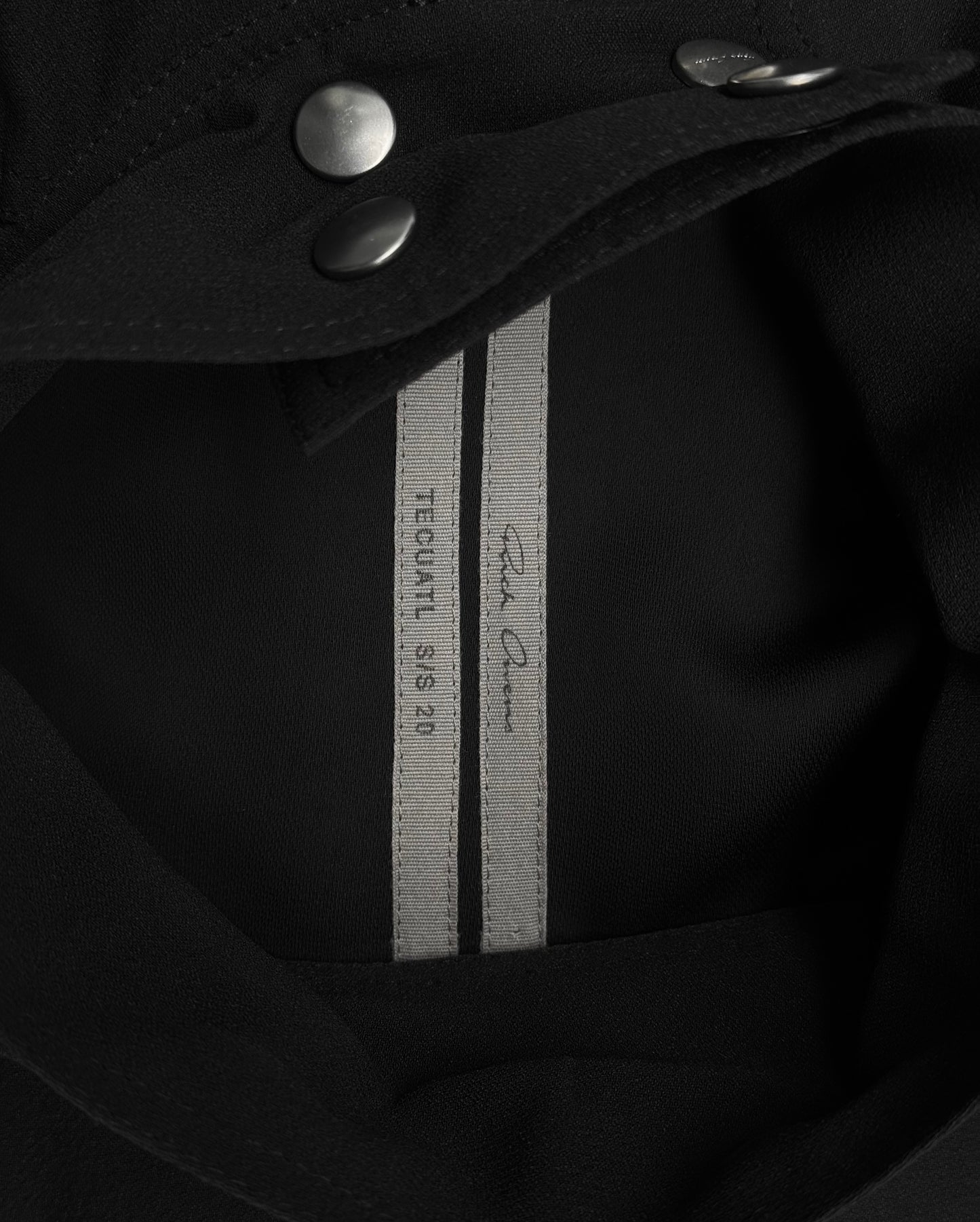 Rick Owens SS20 “TECUATL” Cropped IES Bomber Jacket