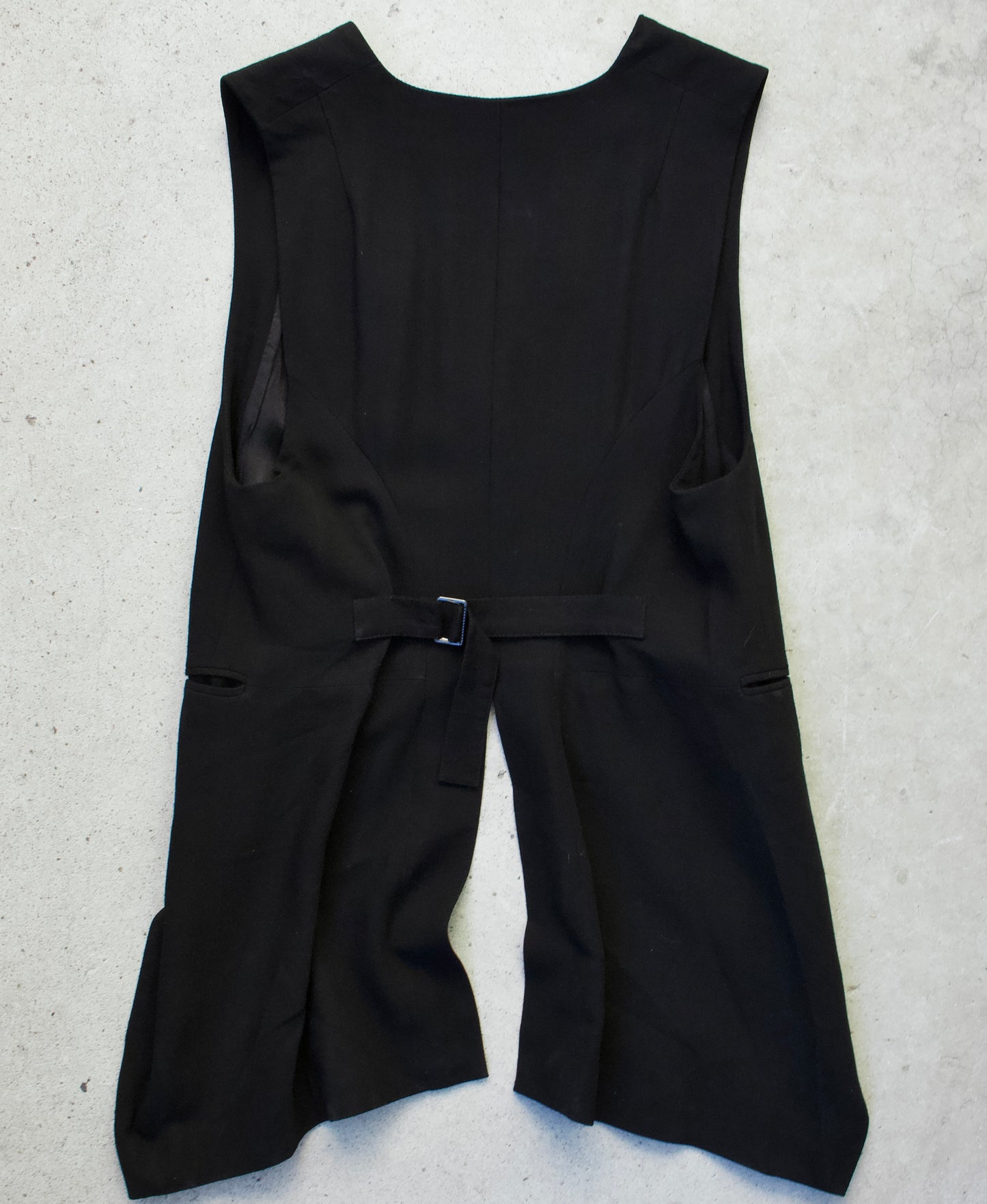 Ann Demeulemeester 00s Button-up Gilet Vest