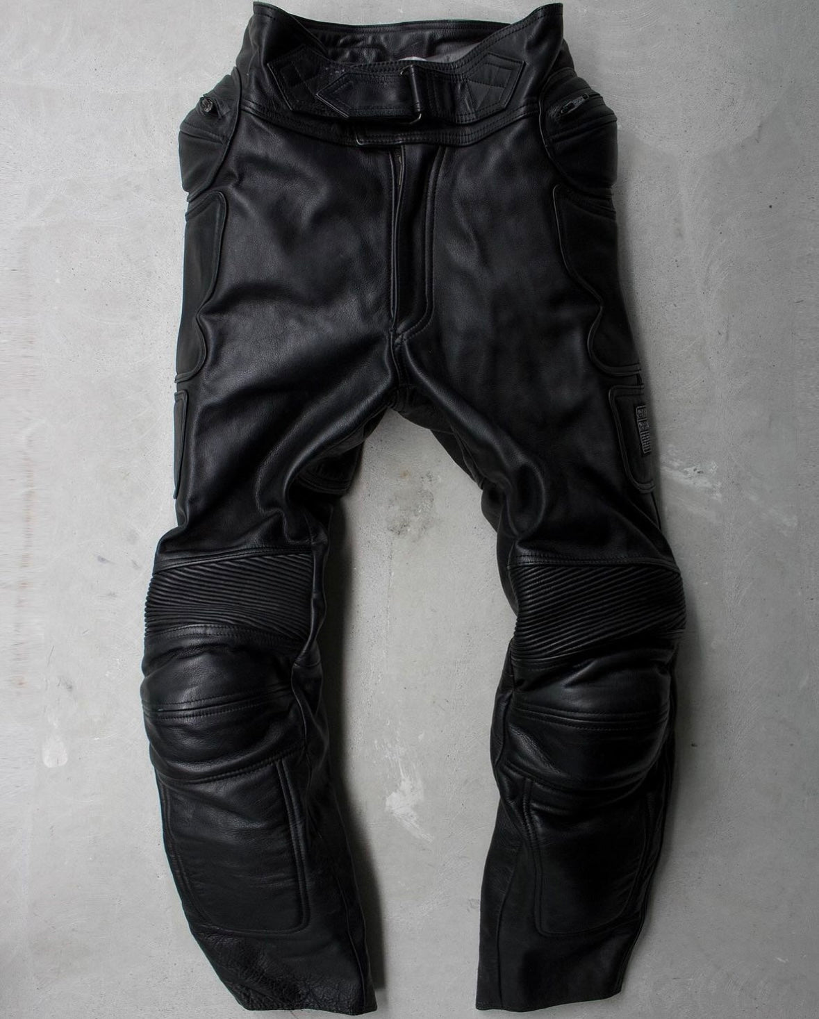 KADOYA K’s Leather Early 00s Padded Cowhide Leather Motorcycle Pants