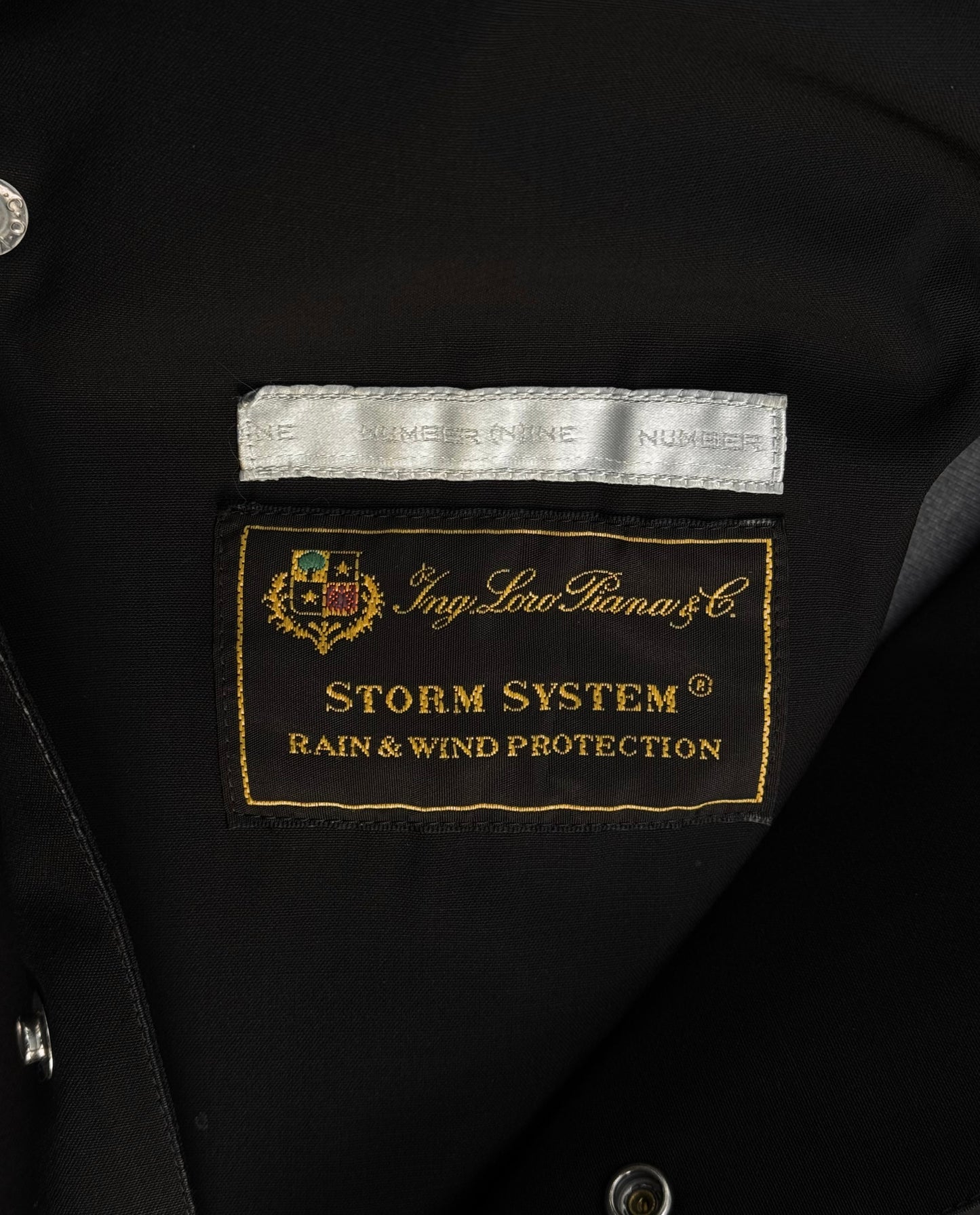 Number (N)ine SS01 “Time Migration” Loro Piana Storm System Windbreaker Jacket