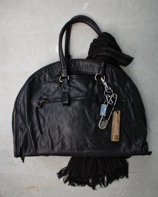 MiharaYasuhiro x Jas M.B SS09 Detachable Double-zip Steerhide Leather Handbag