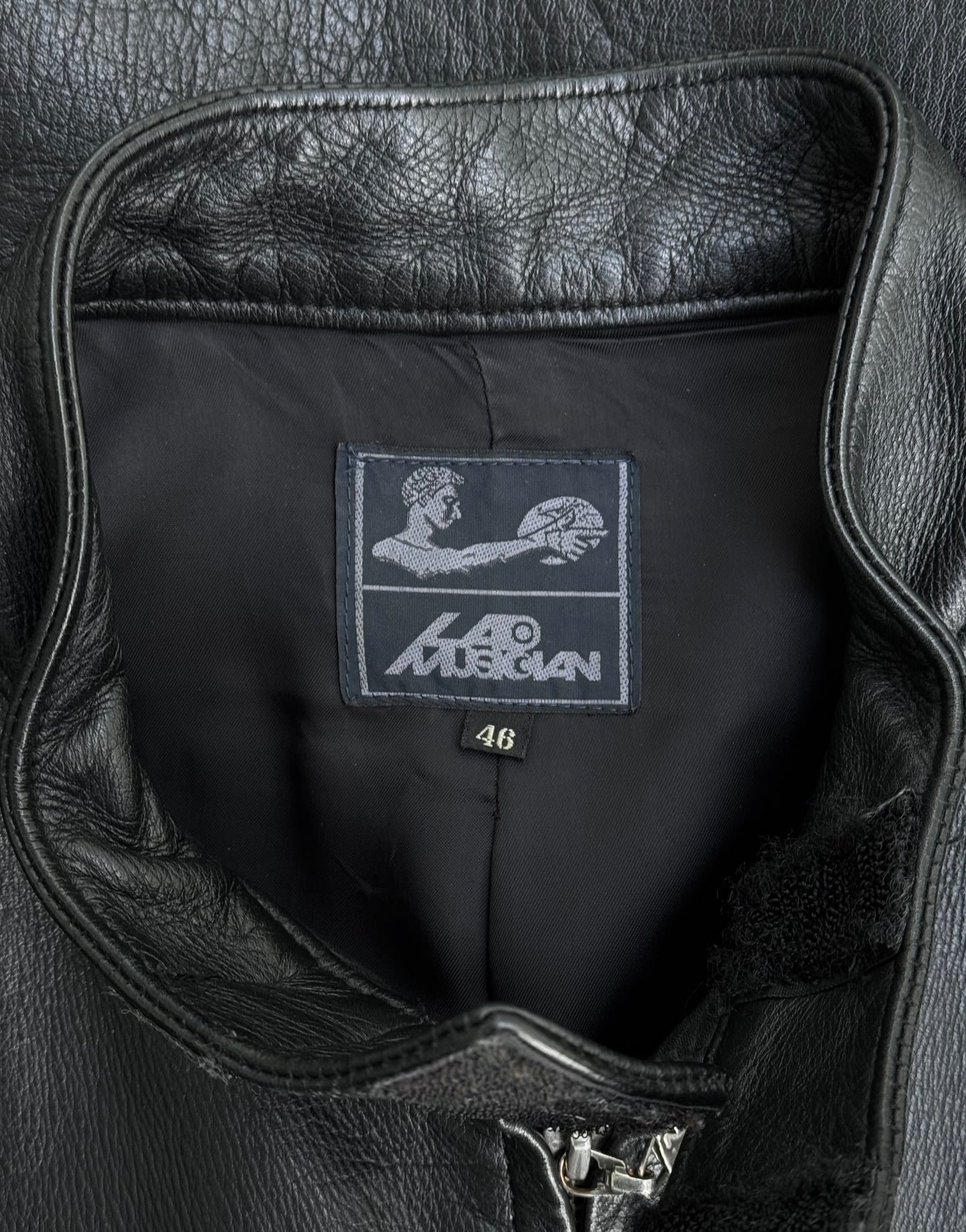 Lad Musician AW98 Multi-pockets Cow Leather Jacket