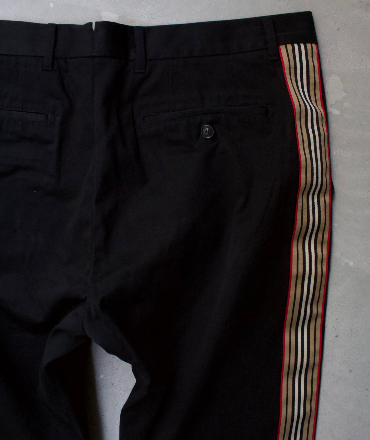 BURBERRY Side Stripes Dress Pants
