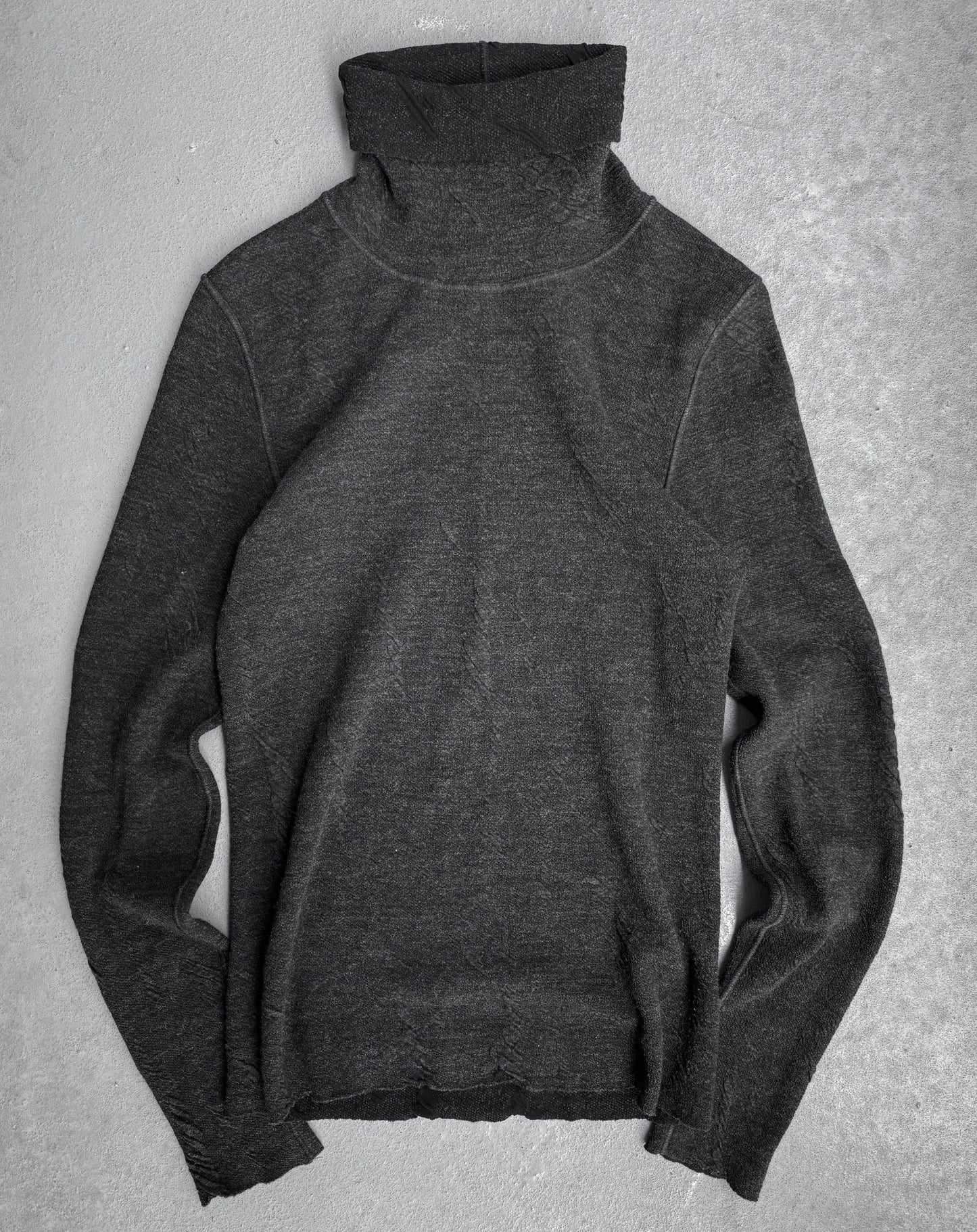 DEEPTI Collection °016-°017 Rift Reversible Knitted Turtleneck