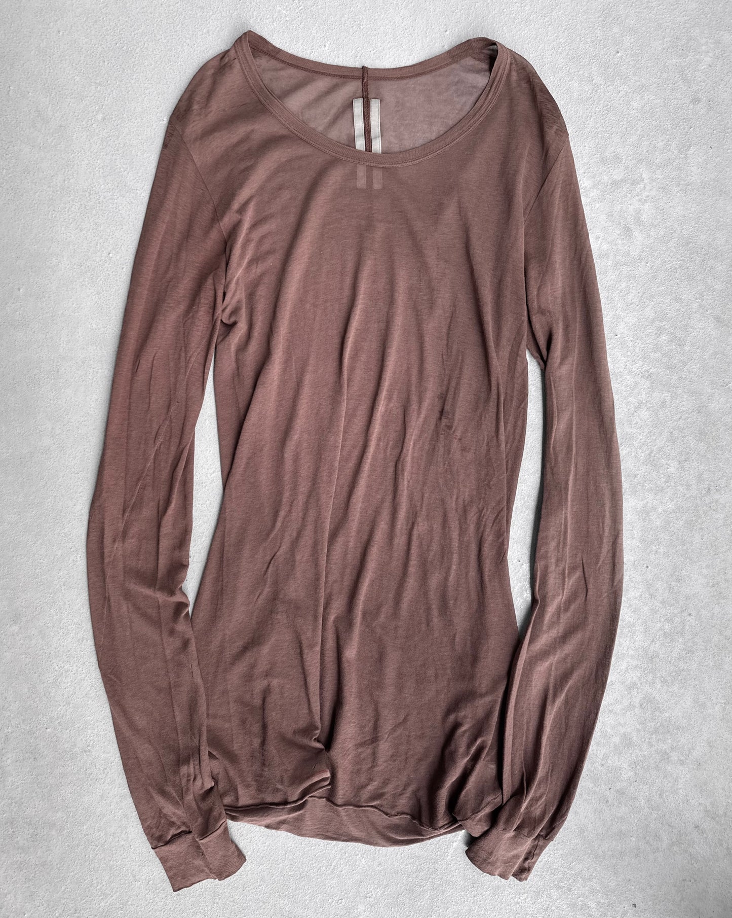 Rick Owens AW14 “MOODY” Blood Sheer Long-sleeves