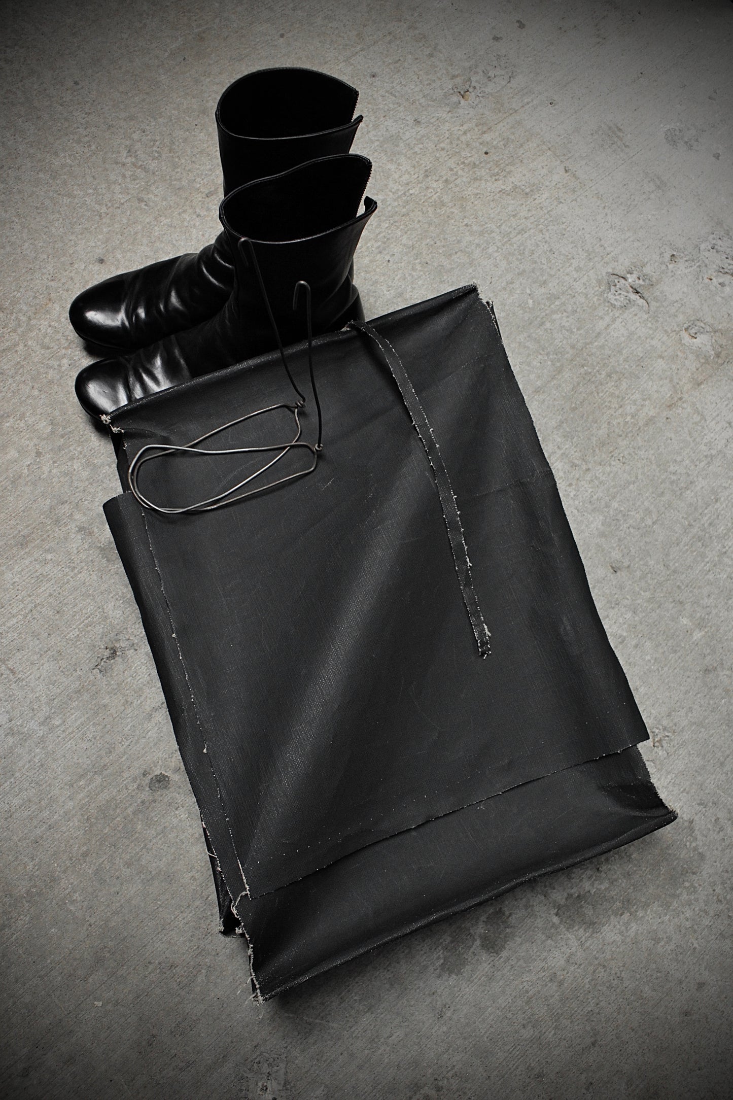 Maurizio Altieri Avantindietro 2009 Spiral Zip Cow Leather Boots