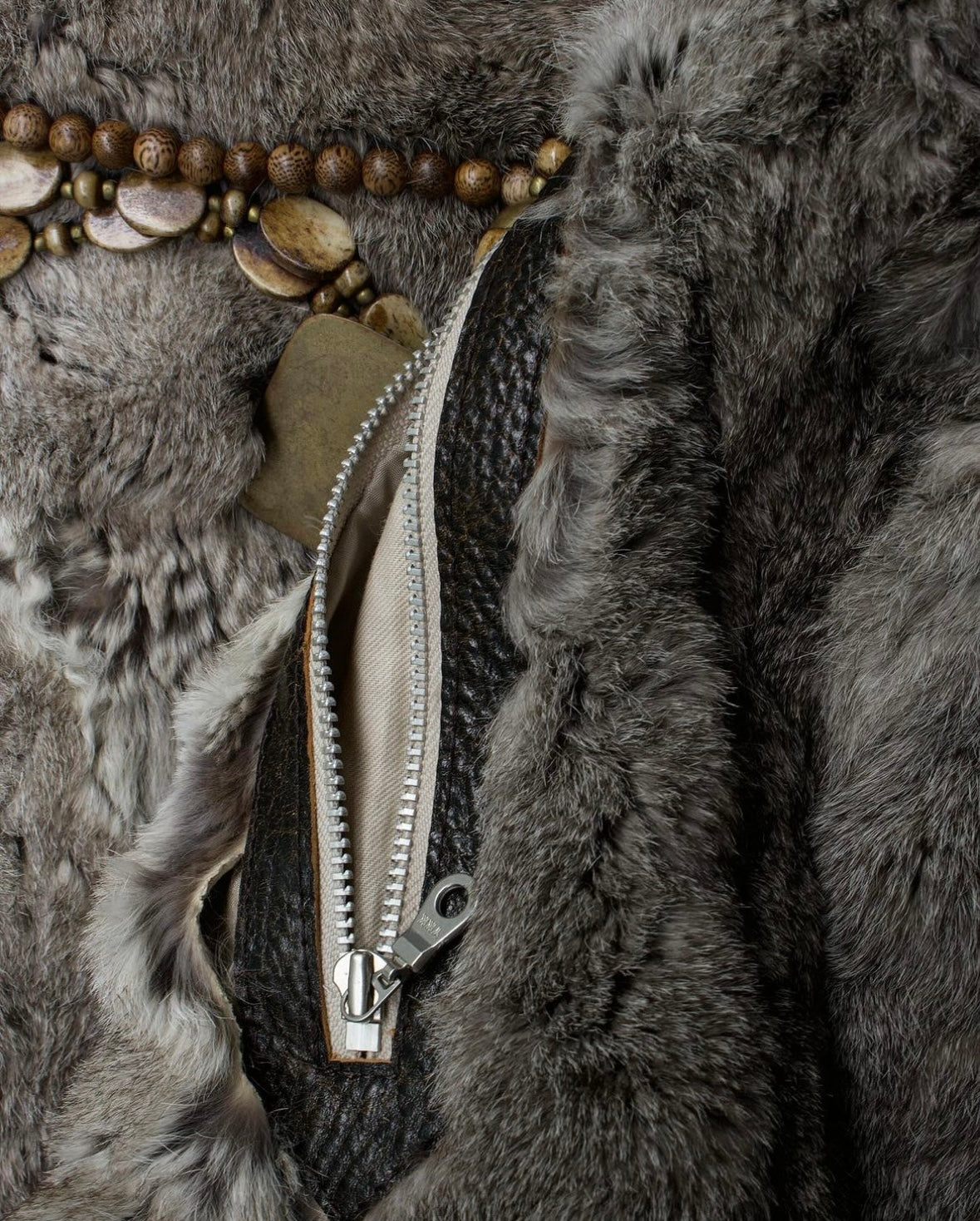 MiharaYasuhiro Late 90’s Rabbit Fur Rider Jacket