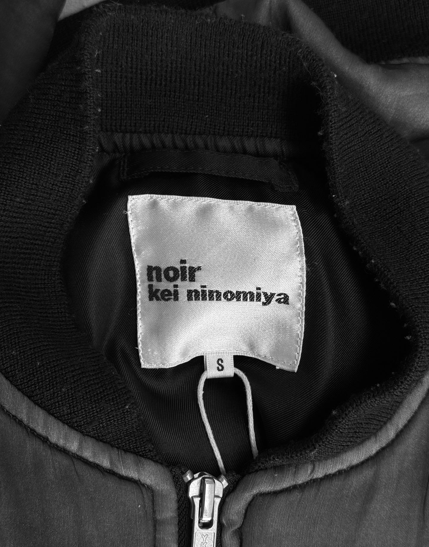 noir kei ninomiya AW15-16 Tulle Bomber Jacket