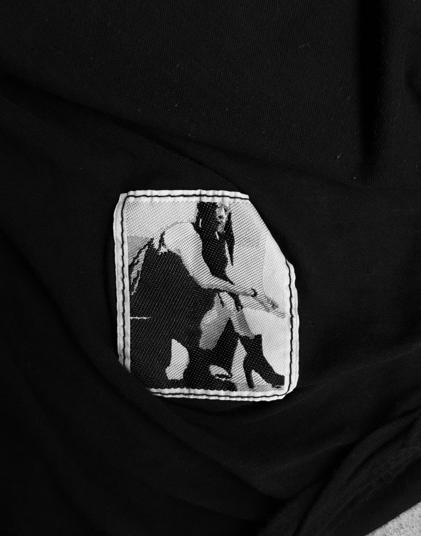 Rick Owens DRKSHDW AW08 “STAG” Black Sheer Level T-shirt