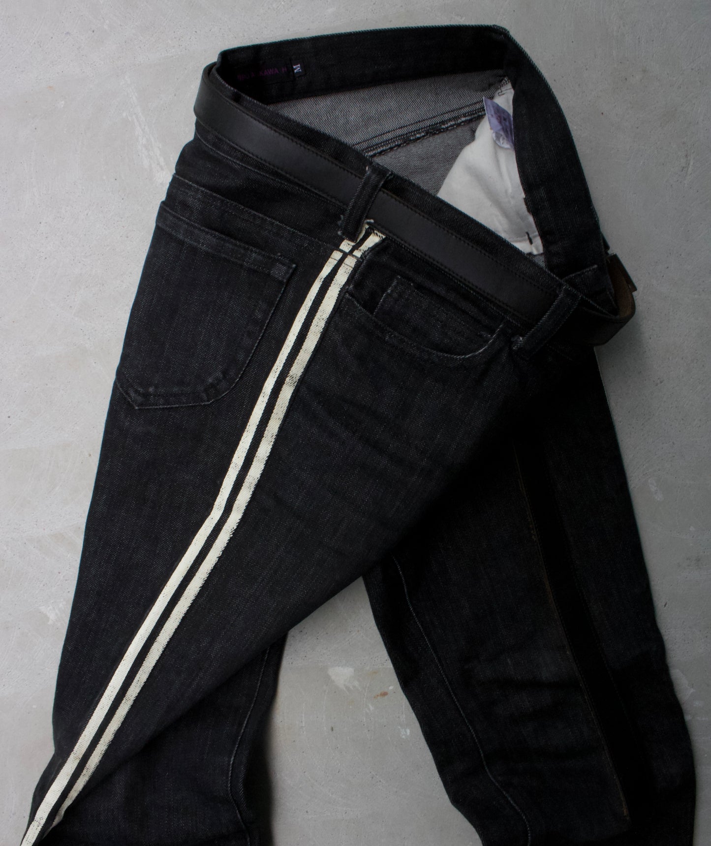 Shinichiro Arakawa Early 00s Side Stripes Rider Denim