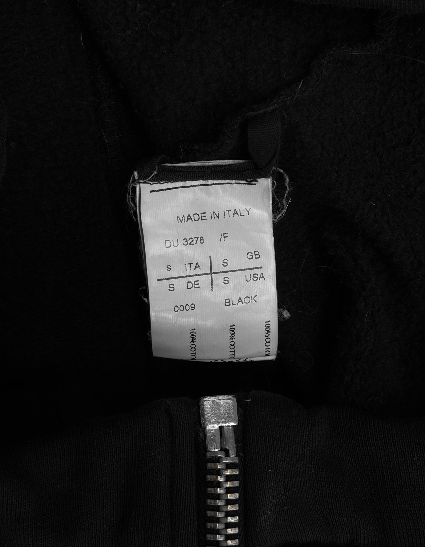 Rick Owens DRKSHDW SS12 “NASKA” Mollino Fleece Vest