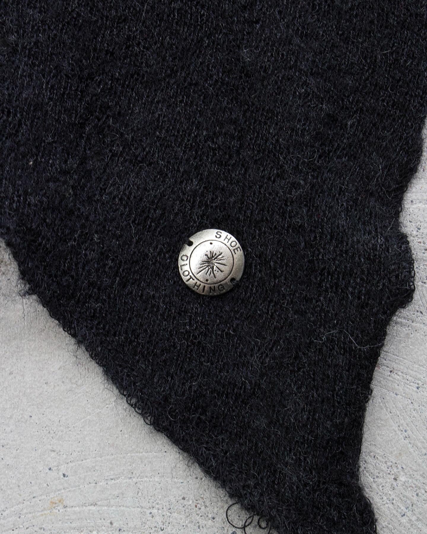 MiharaYasuhiro Early 00s Distressed Scarf/Poncho