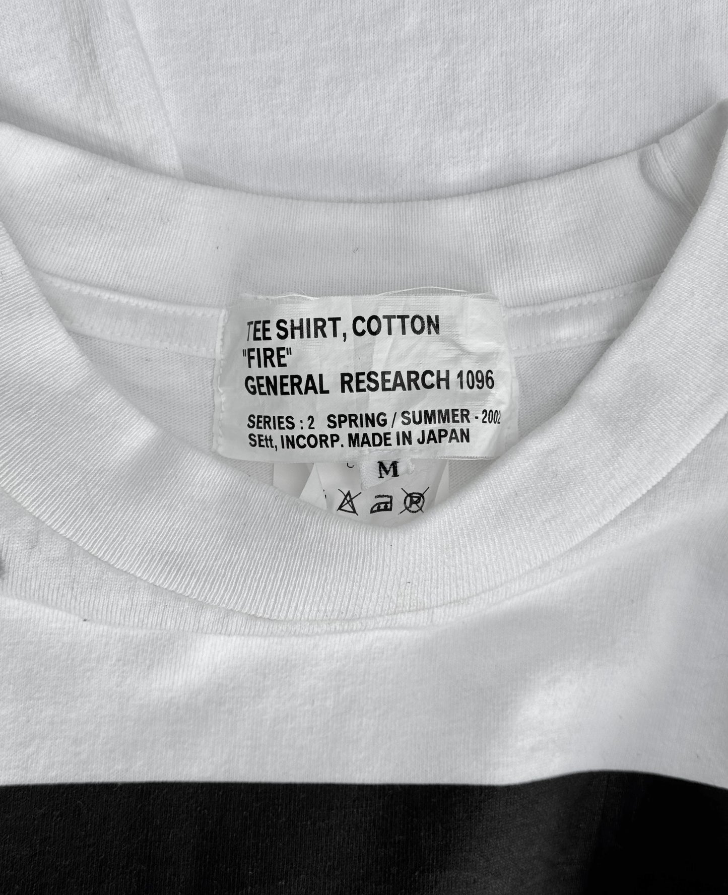 General Research SS02 ‘Burning Cross’ Graphic Printed T-shirt