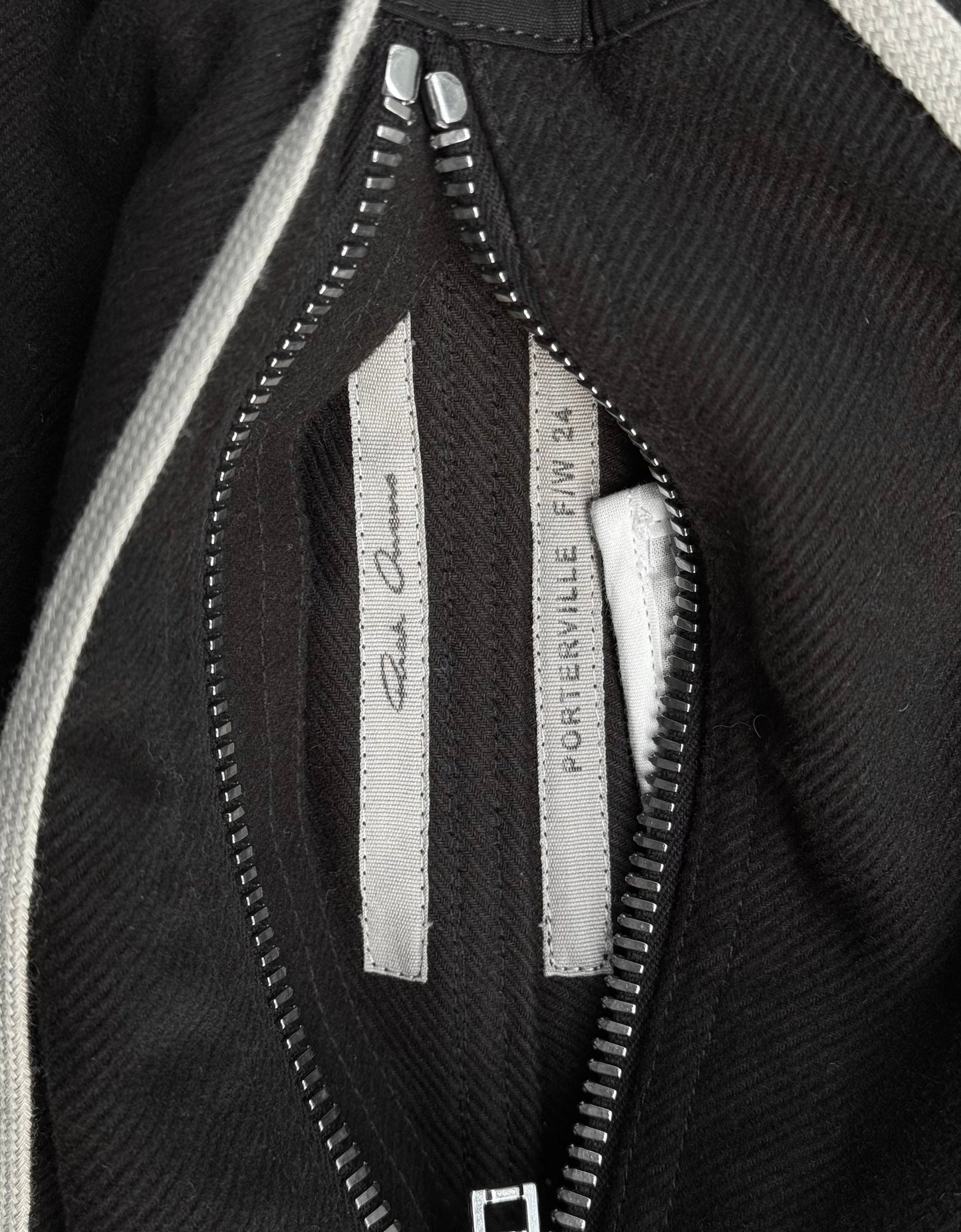 Rick Owens AW24 “PORTERVILLE” Heavy Cotton-twill Jumbo Leg ‘Bela’ Cargo Pants