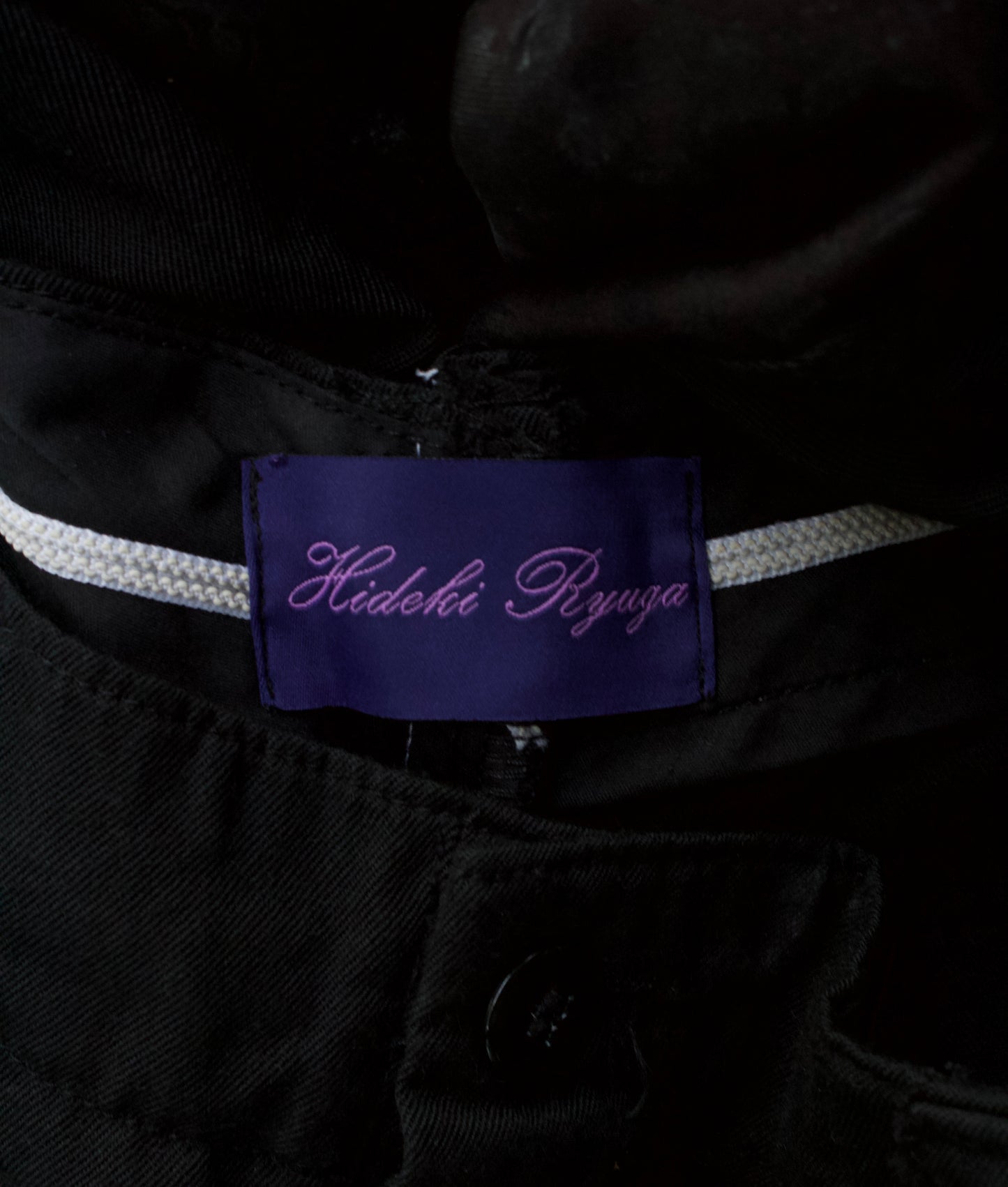 Hideki Ryuga Reconstructed Wide Cut Cargo Pants