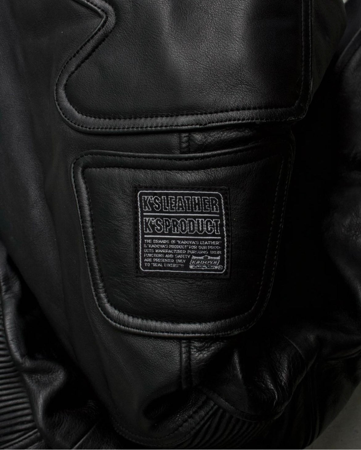 KADOYA K’s Leather Early 00s Padded Cowhide Leather Motorcycle Pants