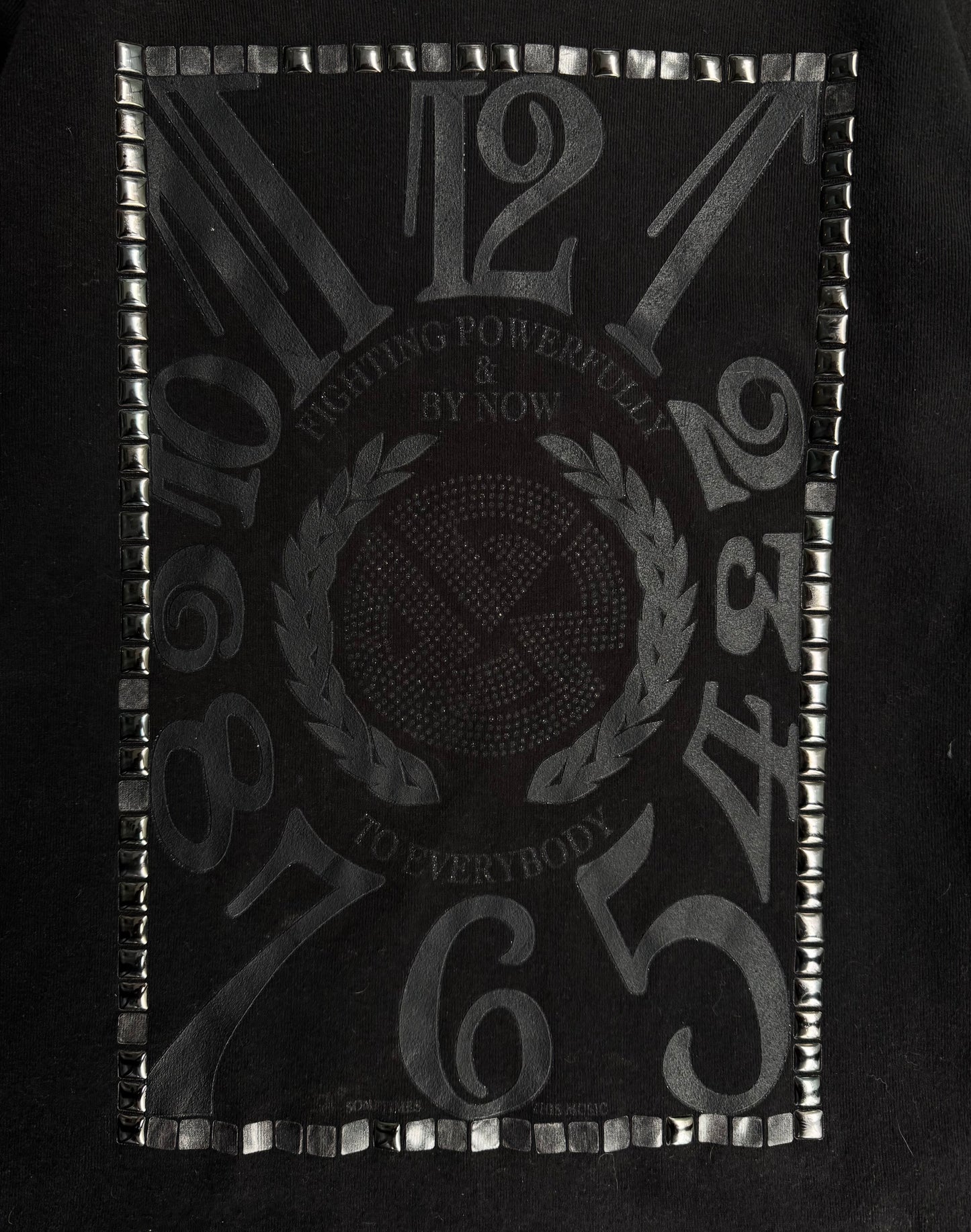 InTheAttic Early 00s Studded Graphic T-shirt