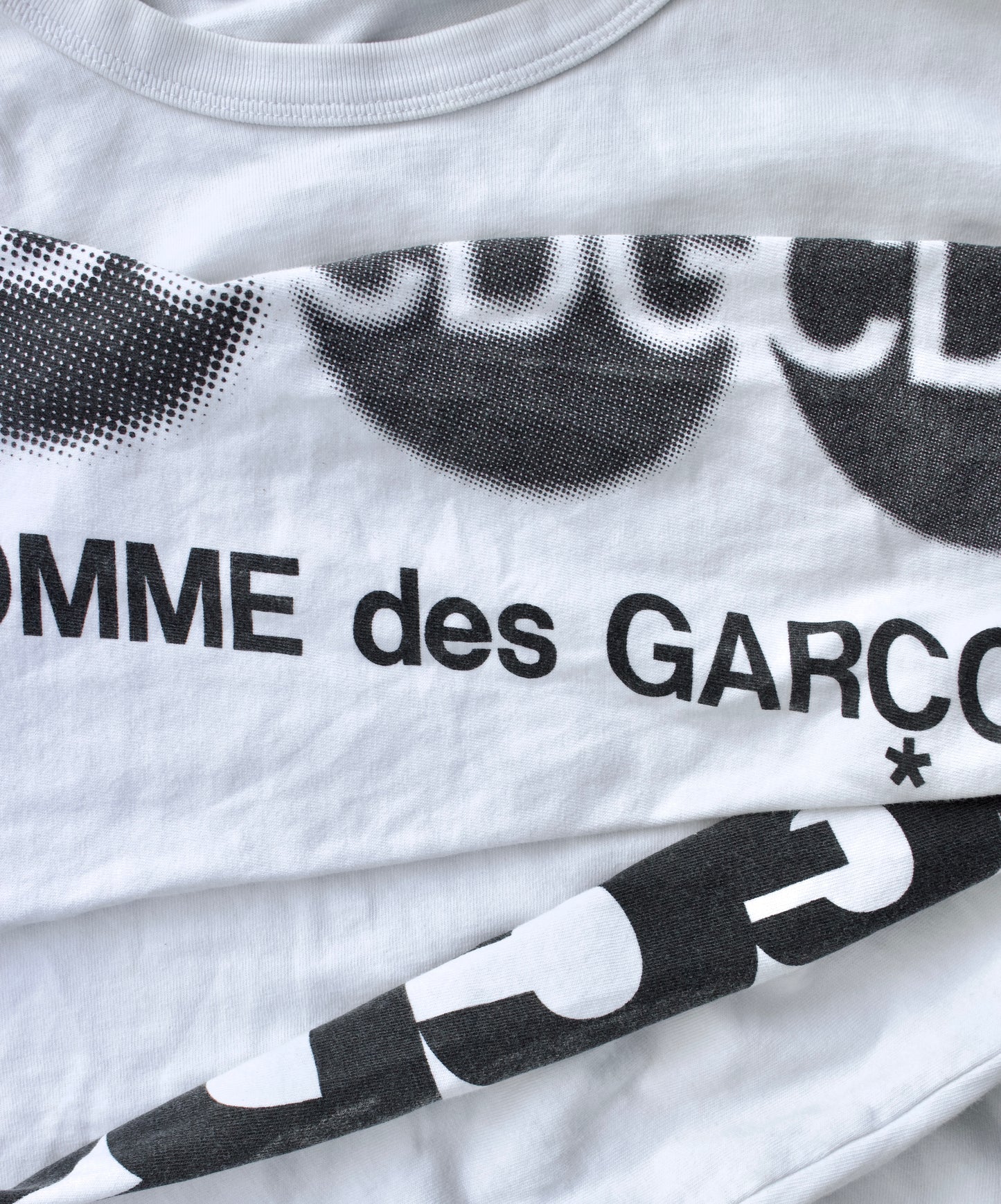 COMME des GARÇONS AD 2016 Good Design Shop Logo Printed Long-sleeve