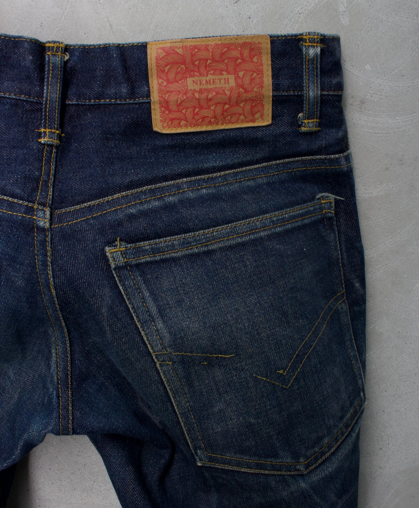 Christopher Nemeth Early 00s Reconstructed Knee Denim