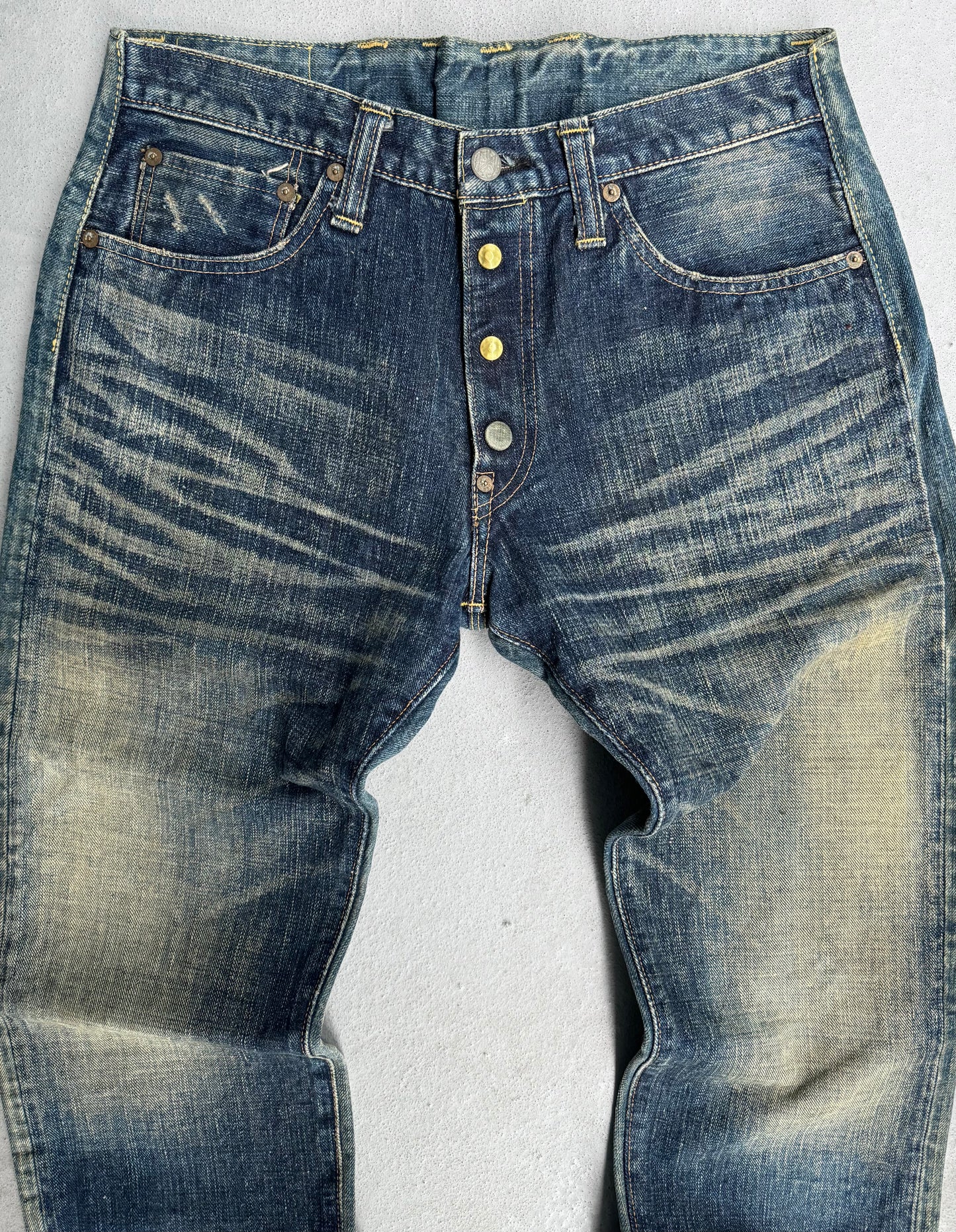 MiharaYasuhiro x SUGAR CANE Early 00s Bootcut Selvedge Denim