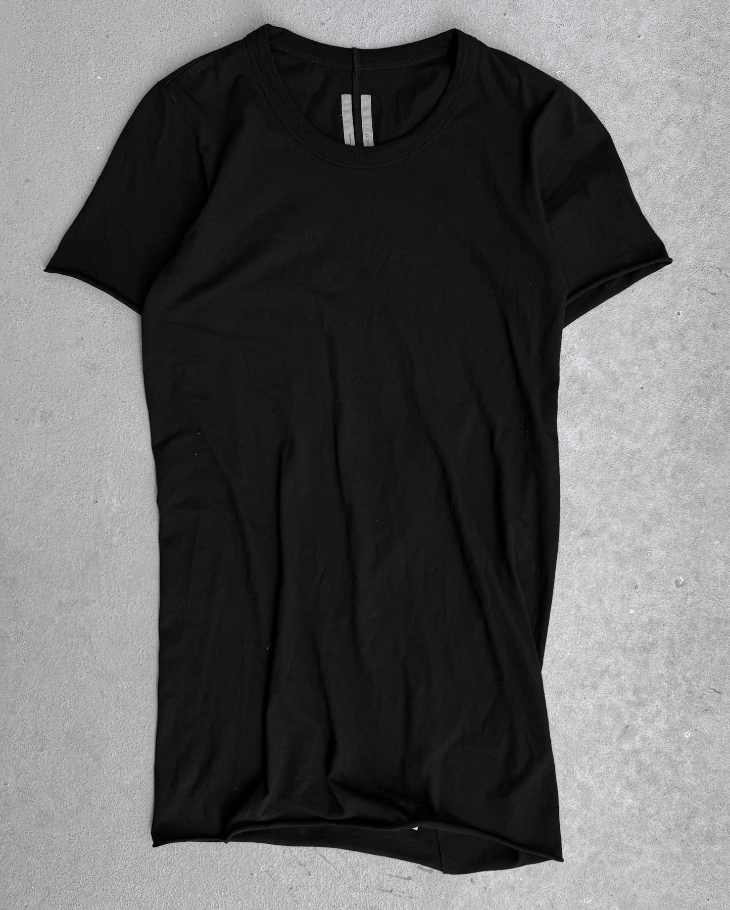 Rick Owens SS17 "WALRUS" Raw Hem T-Shirt