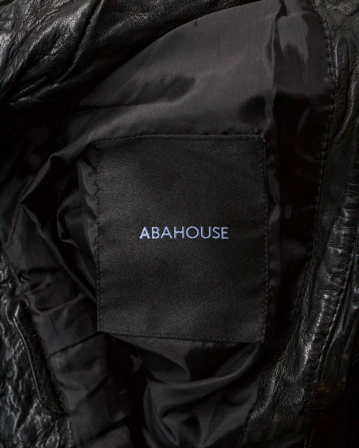 ABAHOUSE Vintage 2003 Sheep Leather Rider Jacket