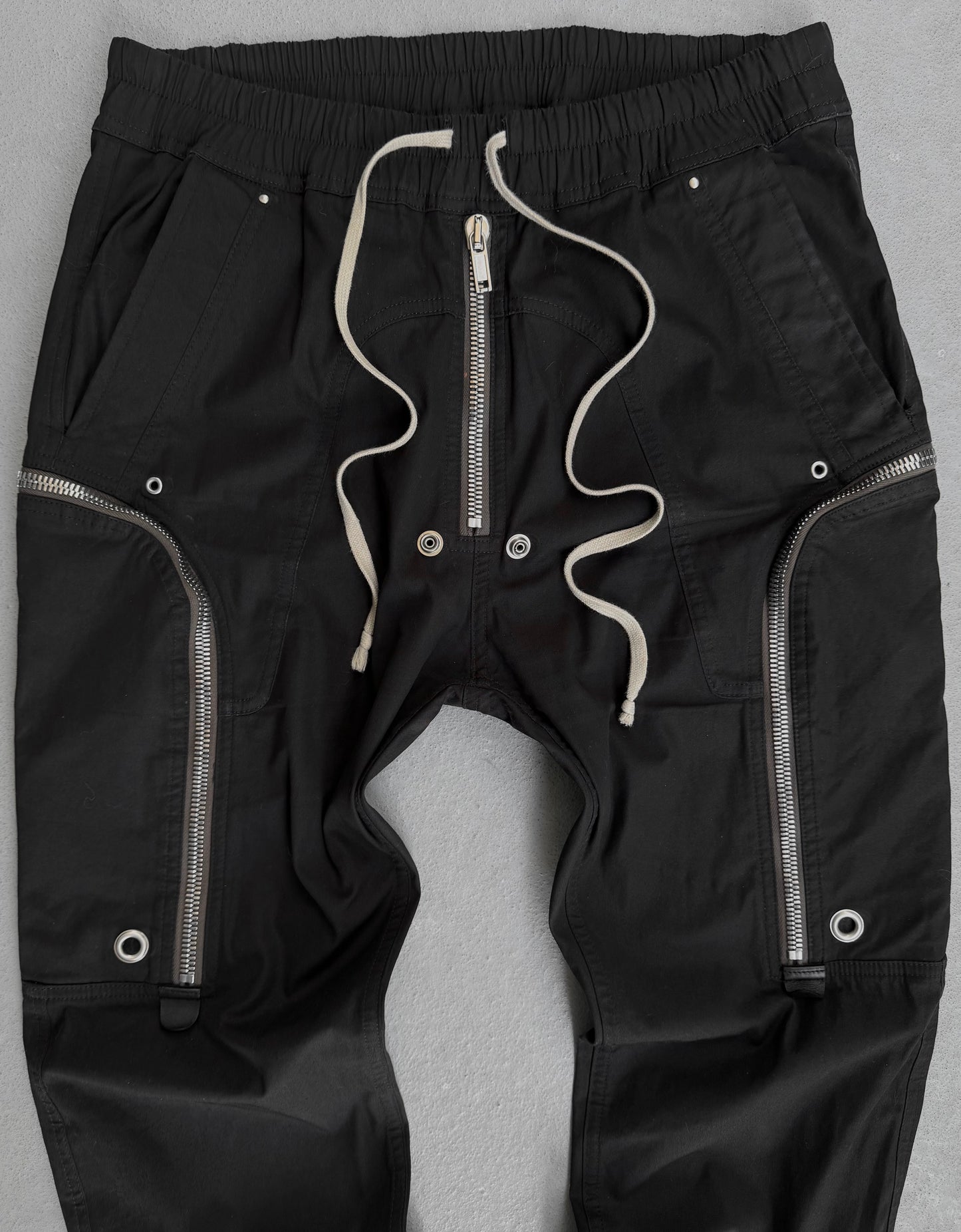 Rick Owens SS21 “PHLEGETHON” Bauhaus Cargo Zip Pants