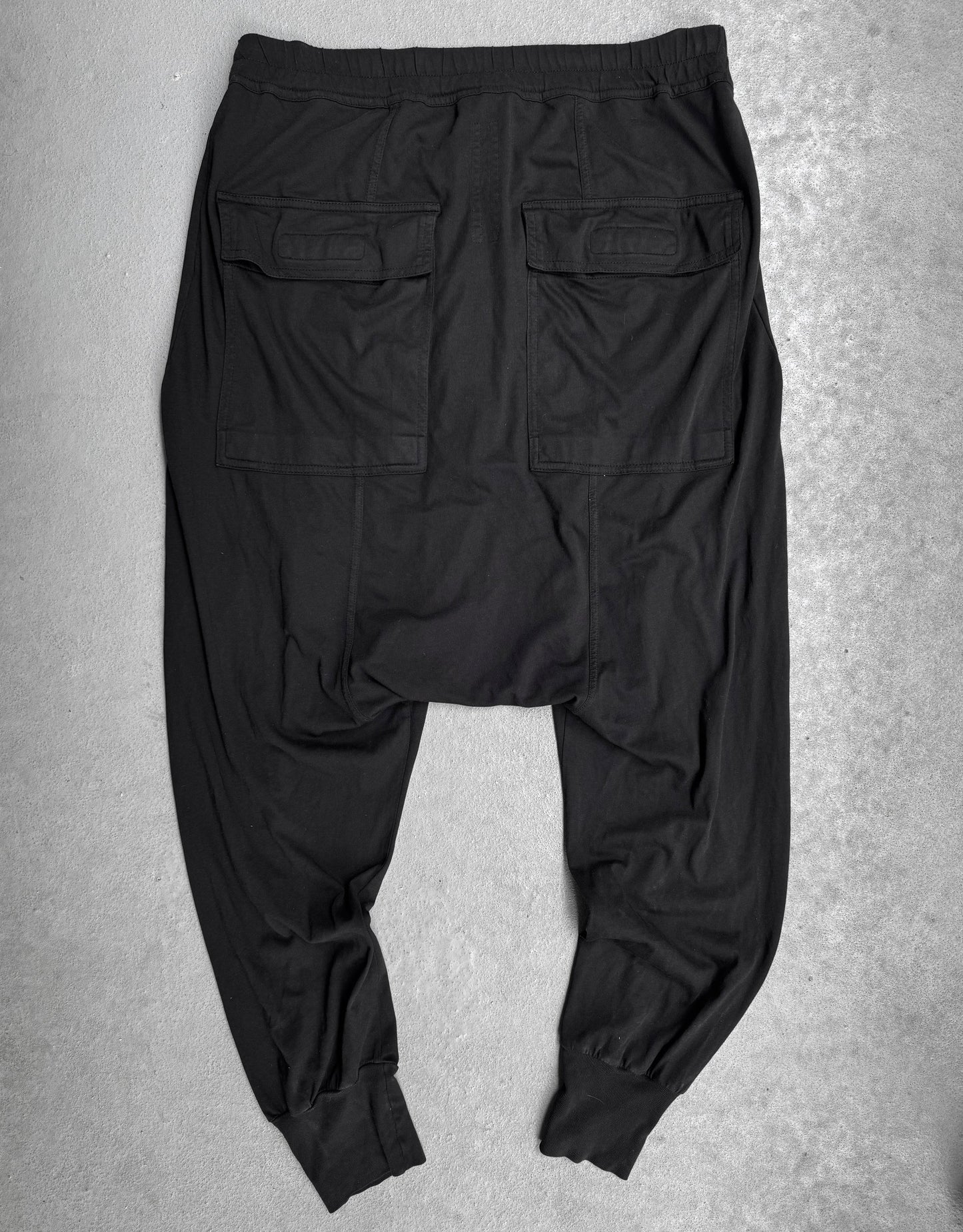 Rick Owens DRKSHDW AW15 "SPHINX" Drop-crotch Drawstring Prisoner Pants