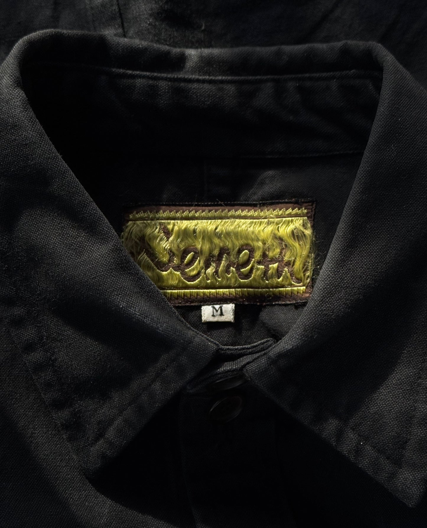 Christopher Nemeth Late 90s Faded Canvas Button-up Denim Jacket