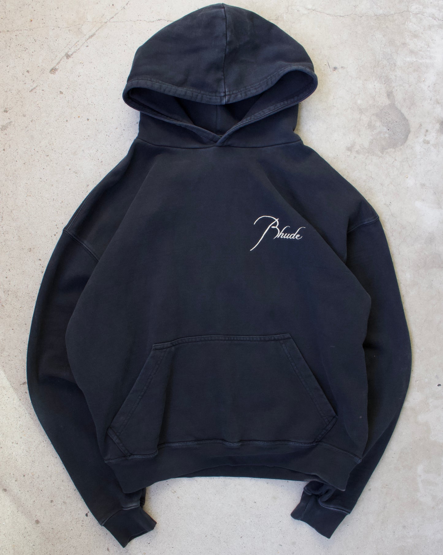 Rhude Boxy Gym Hoodie