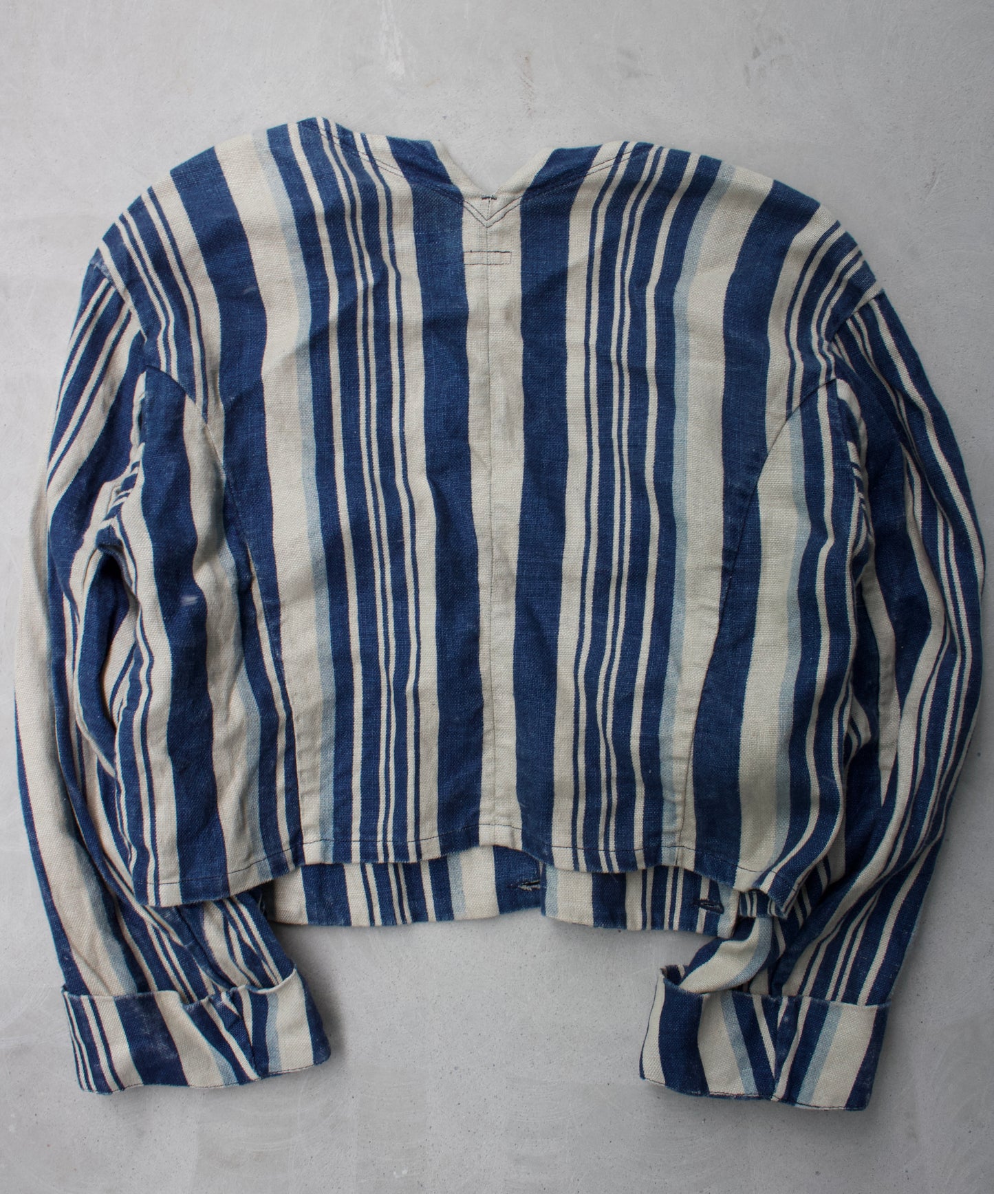 KAPITAL Double-breasted Navy Stripes Sailor Jacket