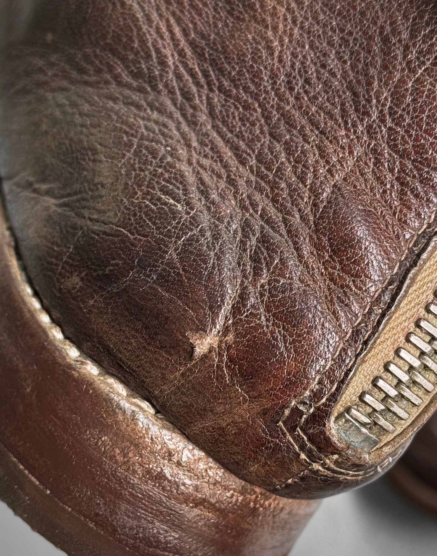GUIDI Early 00s ‘986’ Donkey Leather Back-zip Boots