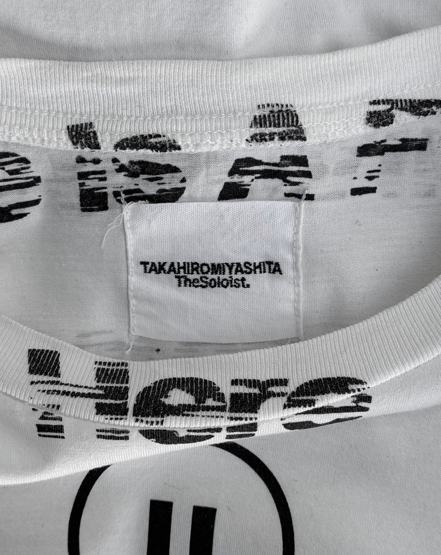 TakahiroMiyashita TheSoloist. SS22 “Pause-Play” T-shirt